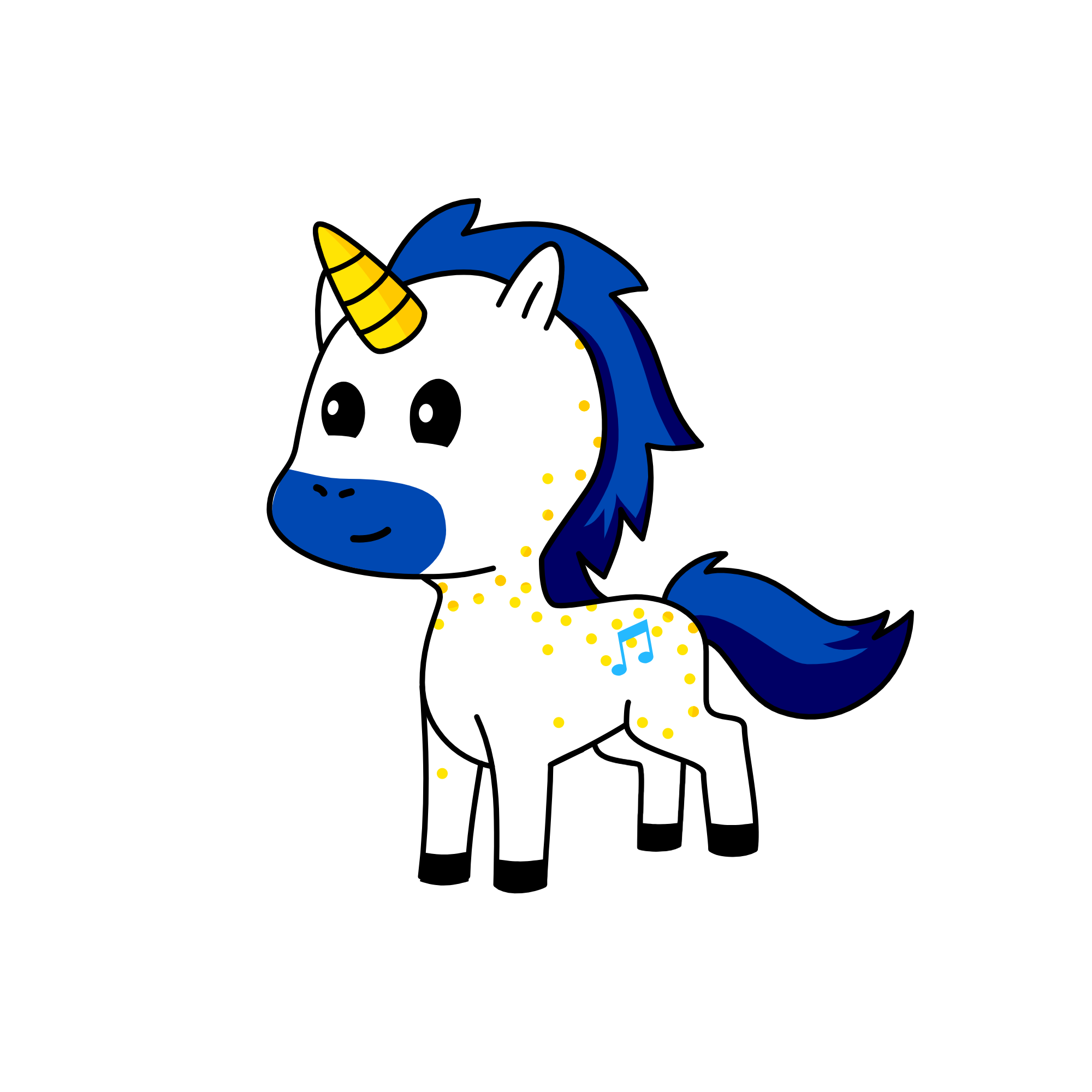 night, the unicorn