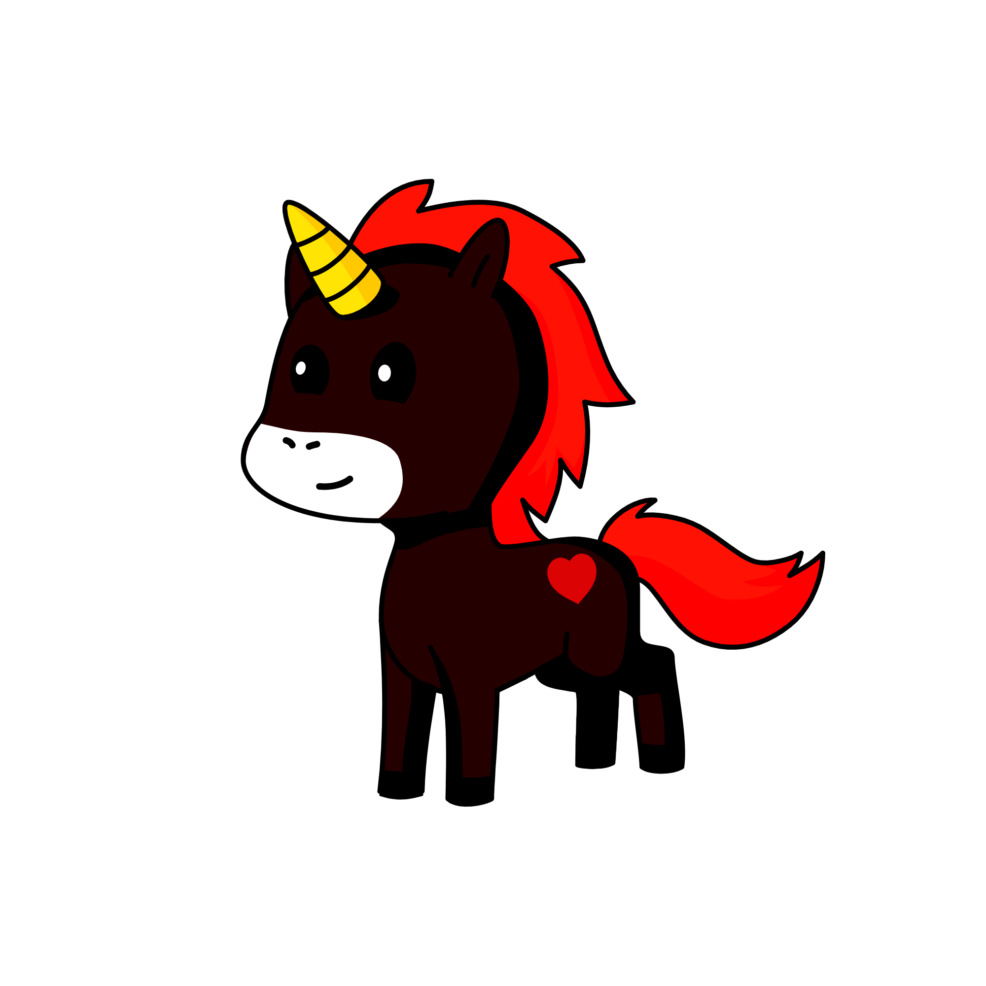 darkness, the unicorn
