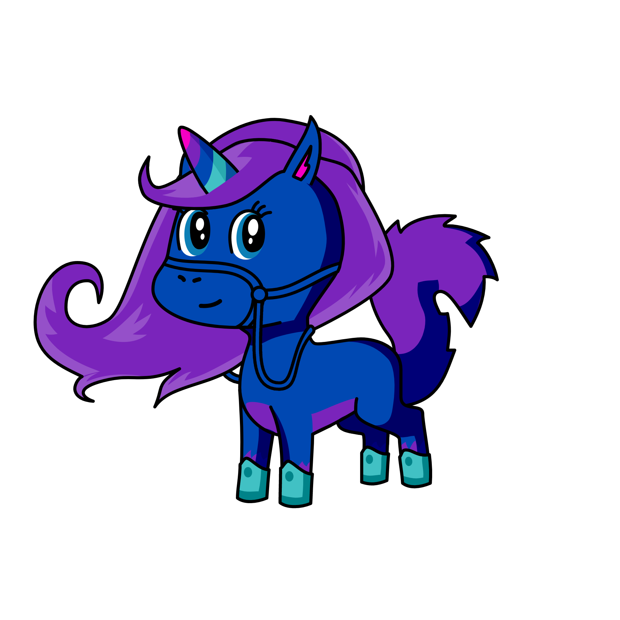 winter ice, the unicorn