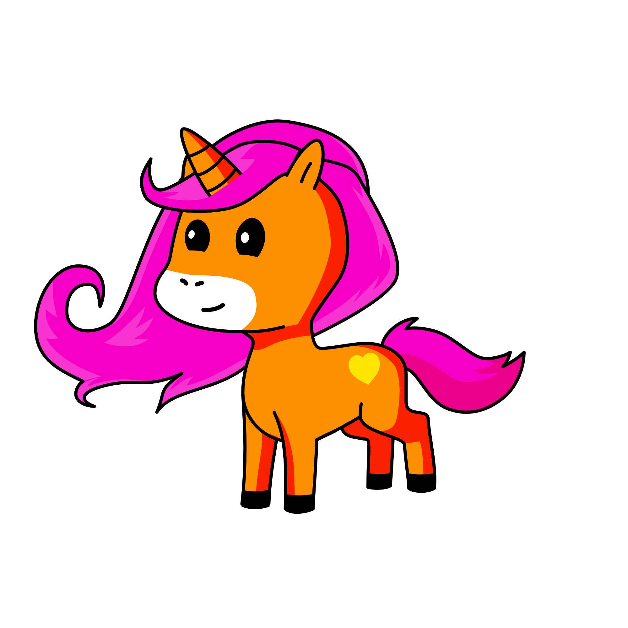 Firework , the unicorn