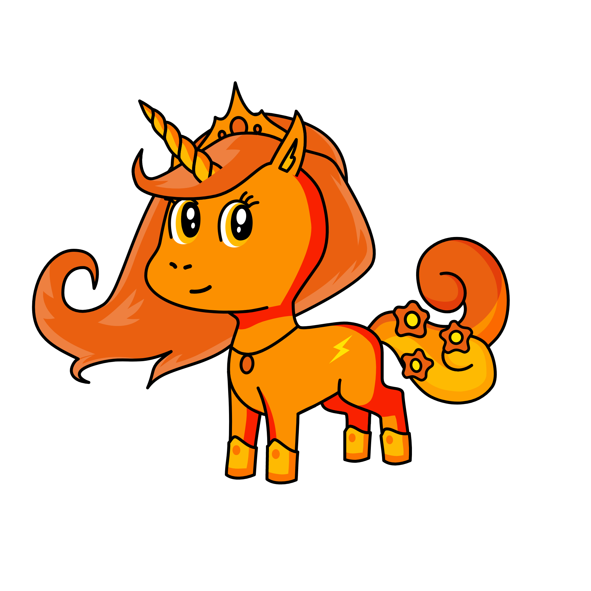 Sparkfire, the unicorn