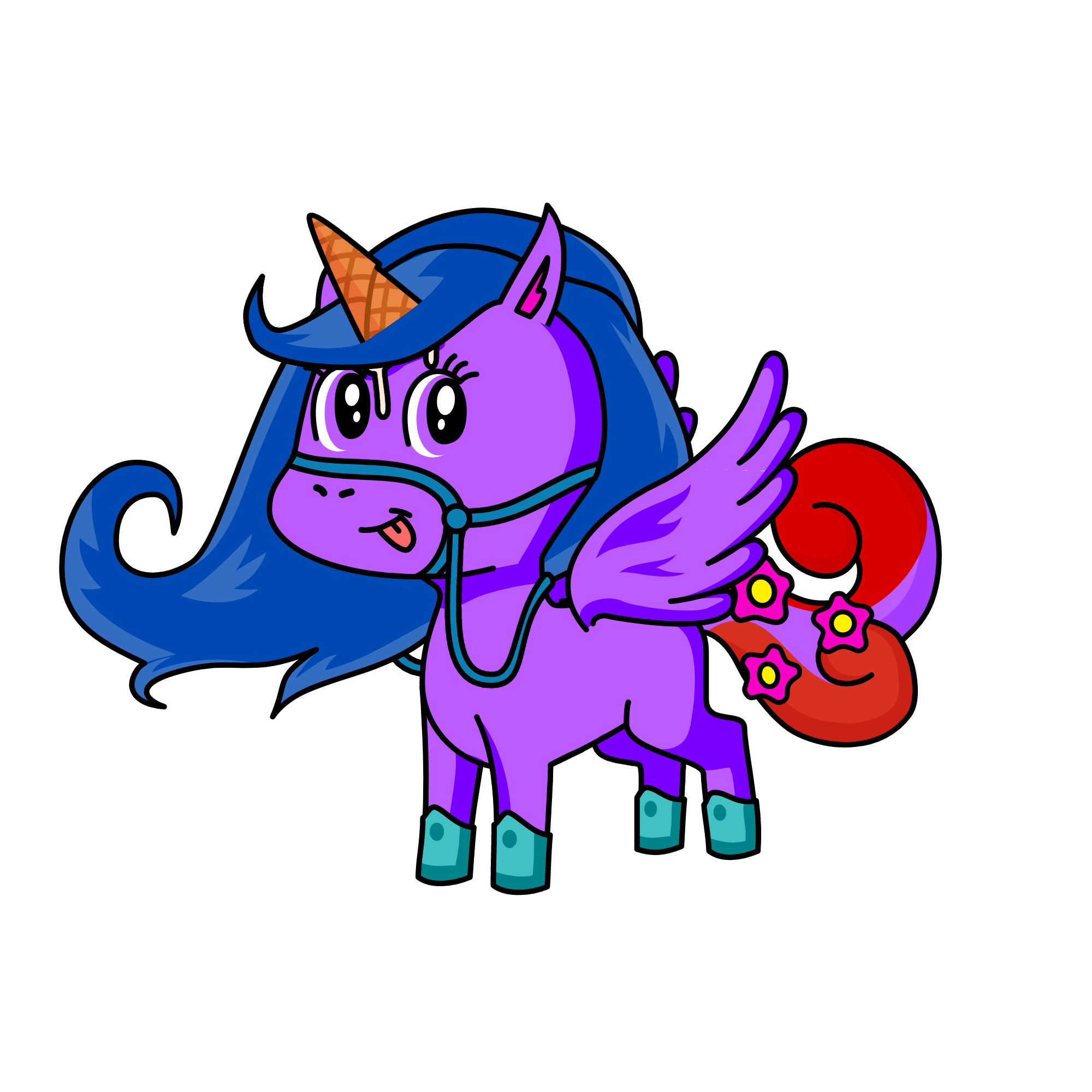 paper light, the unicorn