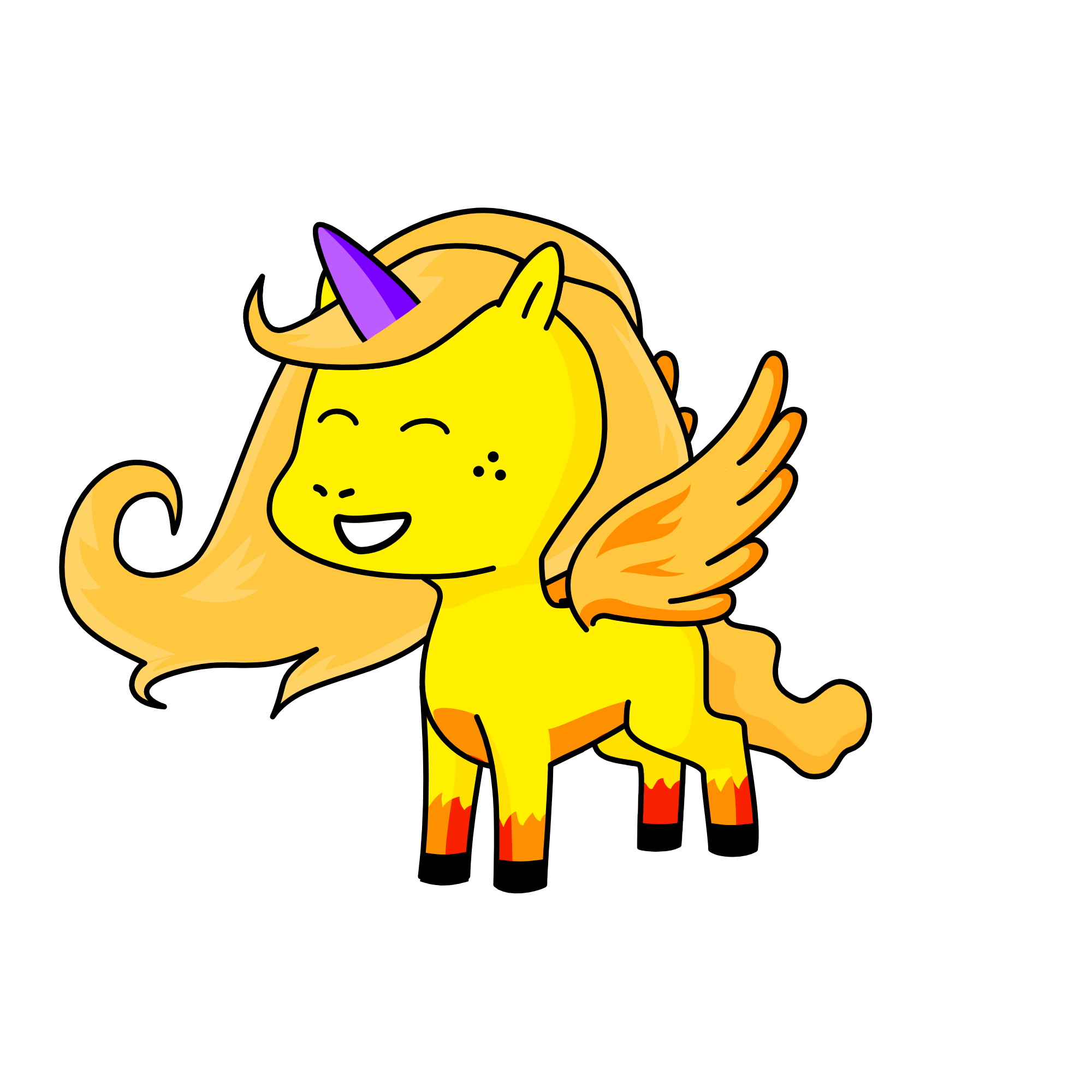 Danana Time, the unicorn