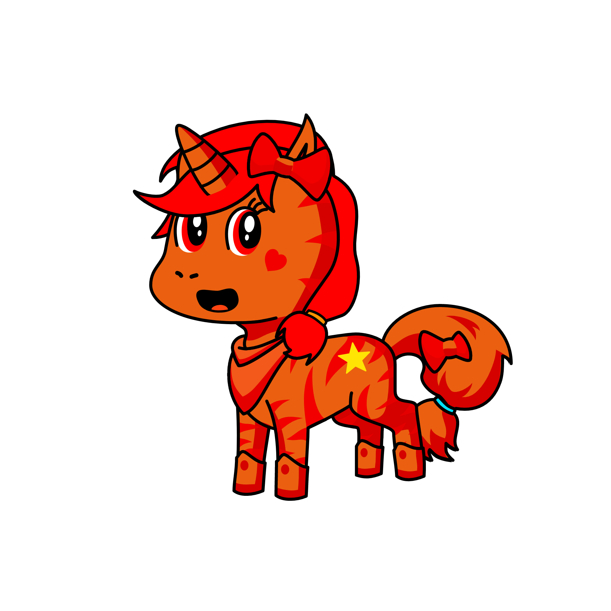 hotty, the unicorn