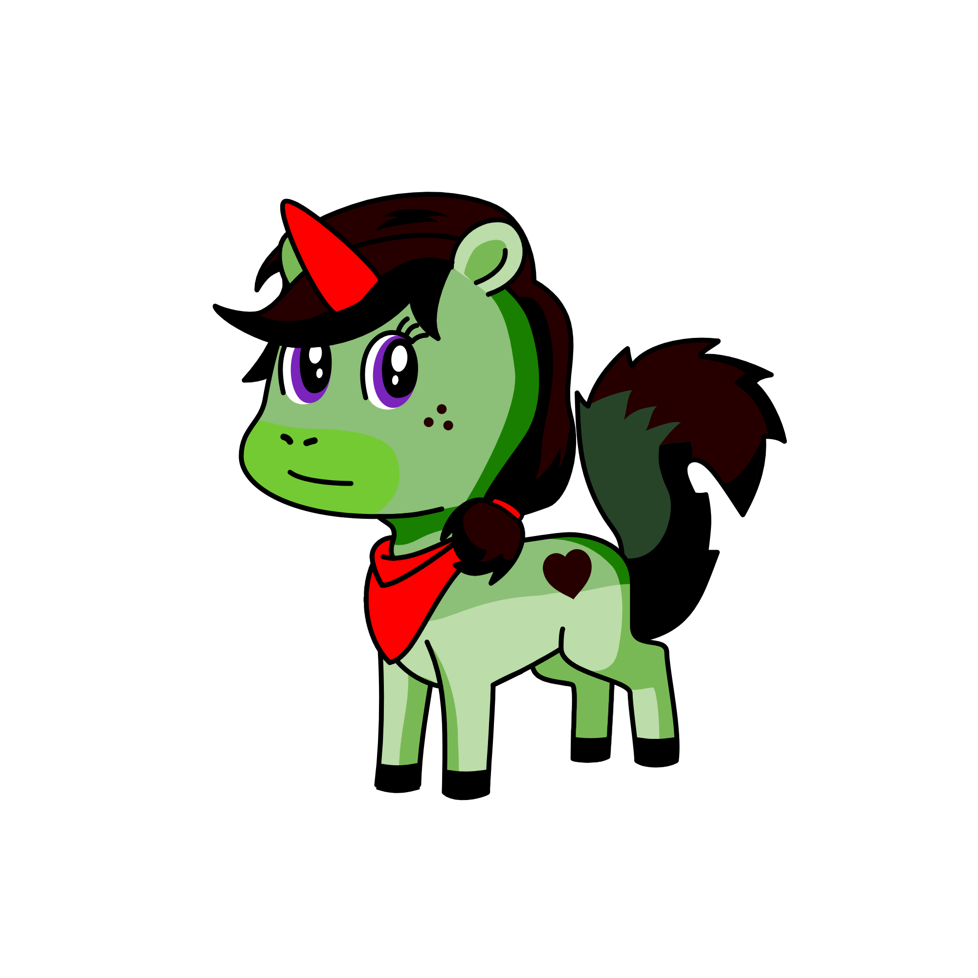 Kathy zombie , the unicorn