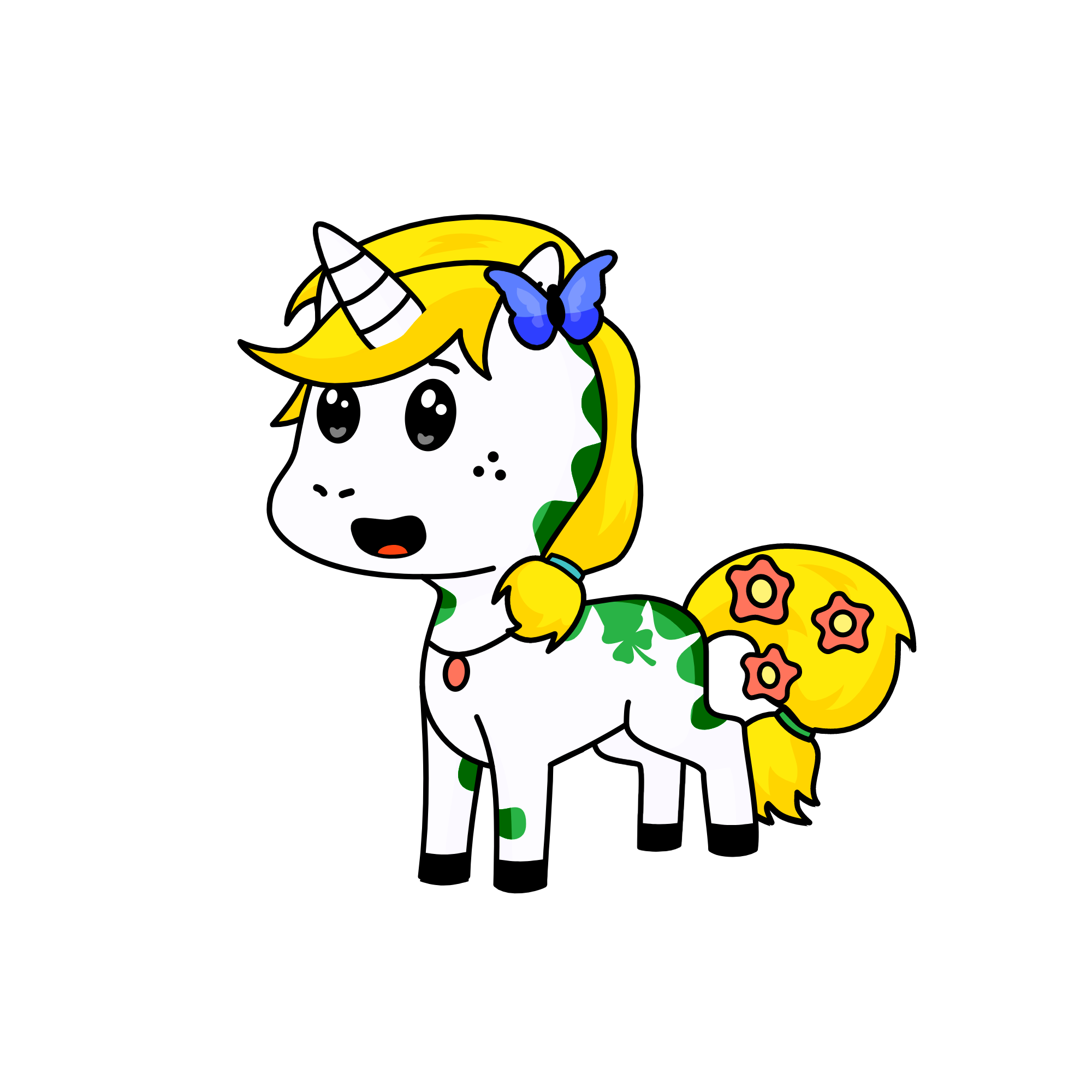 Sprout, the unicorn