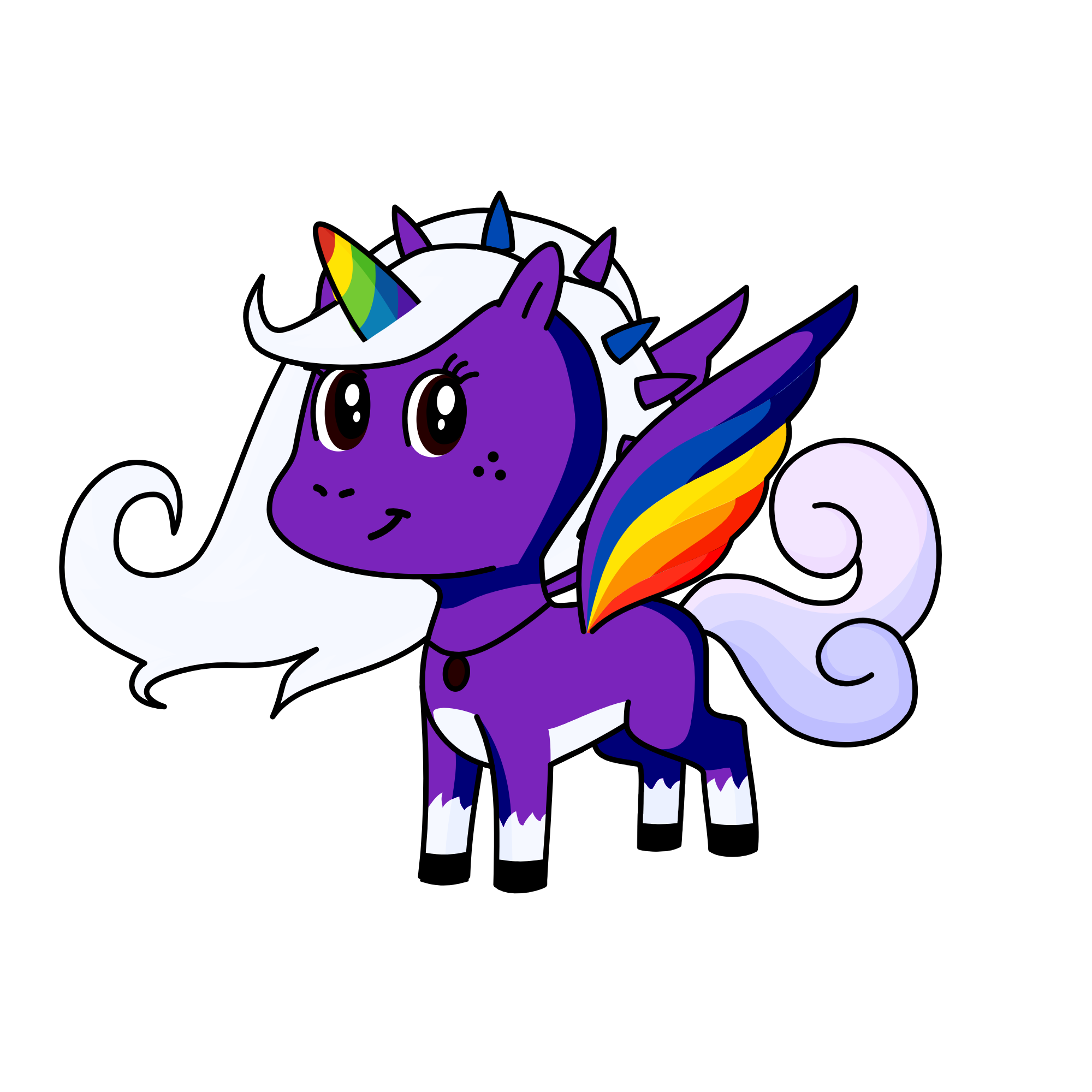 Light The Sky, the unicorn