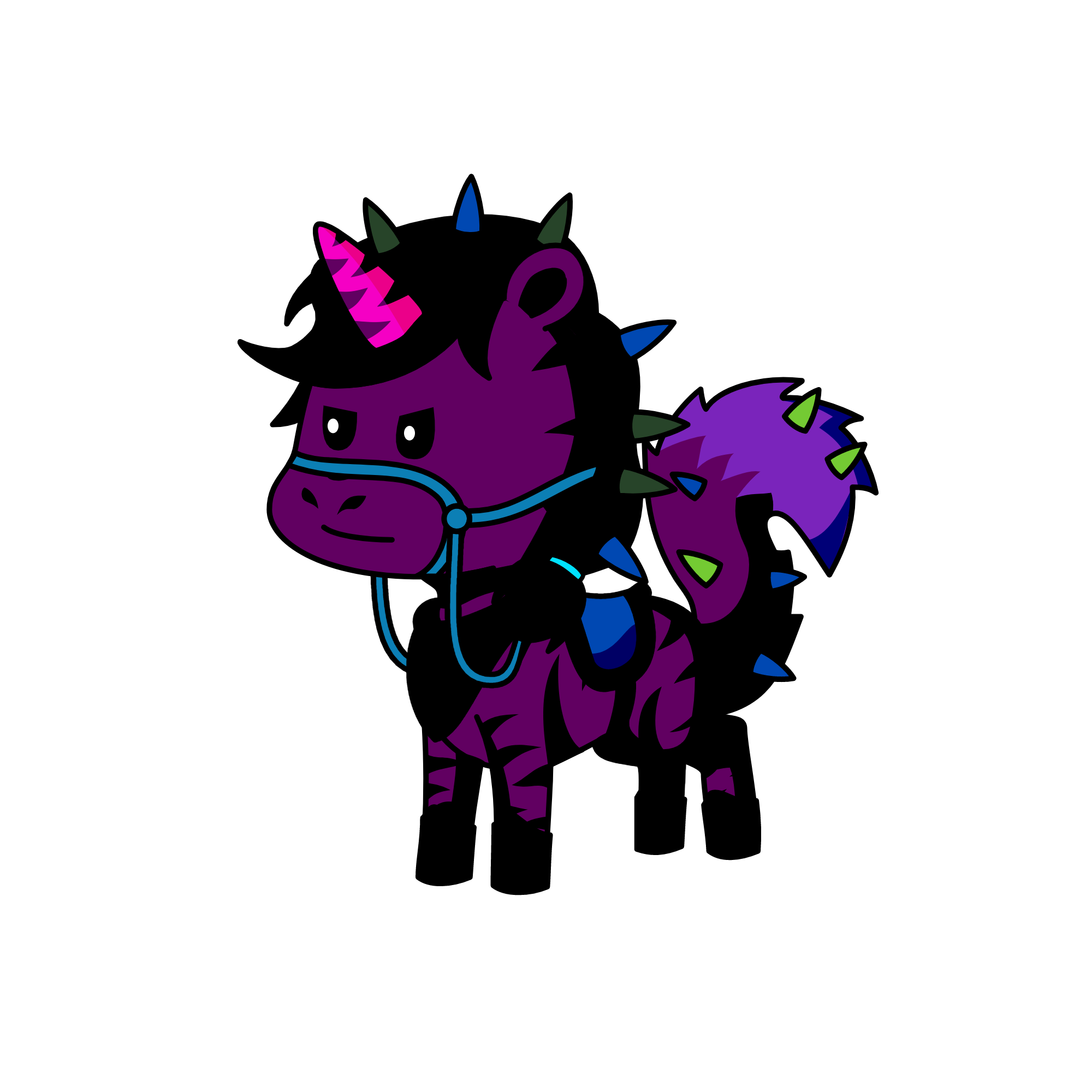 Dark Horse, the unicorn