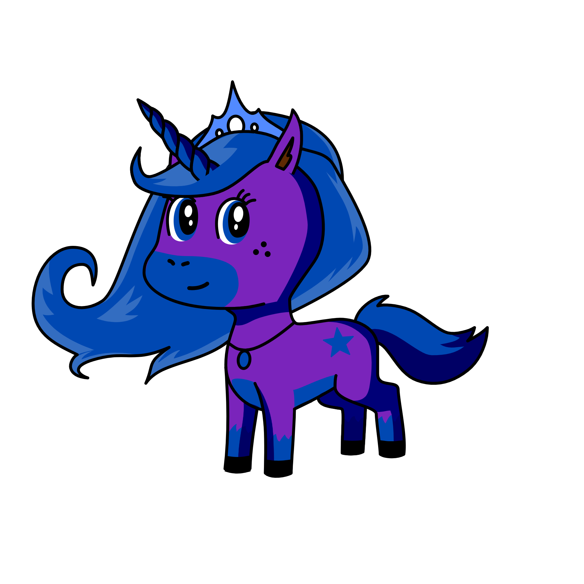luna, the unicorn