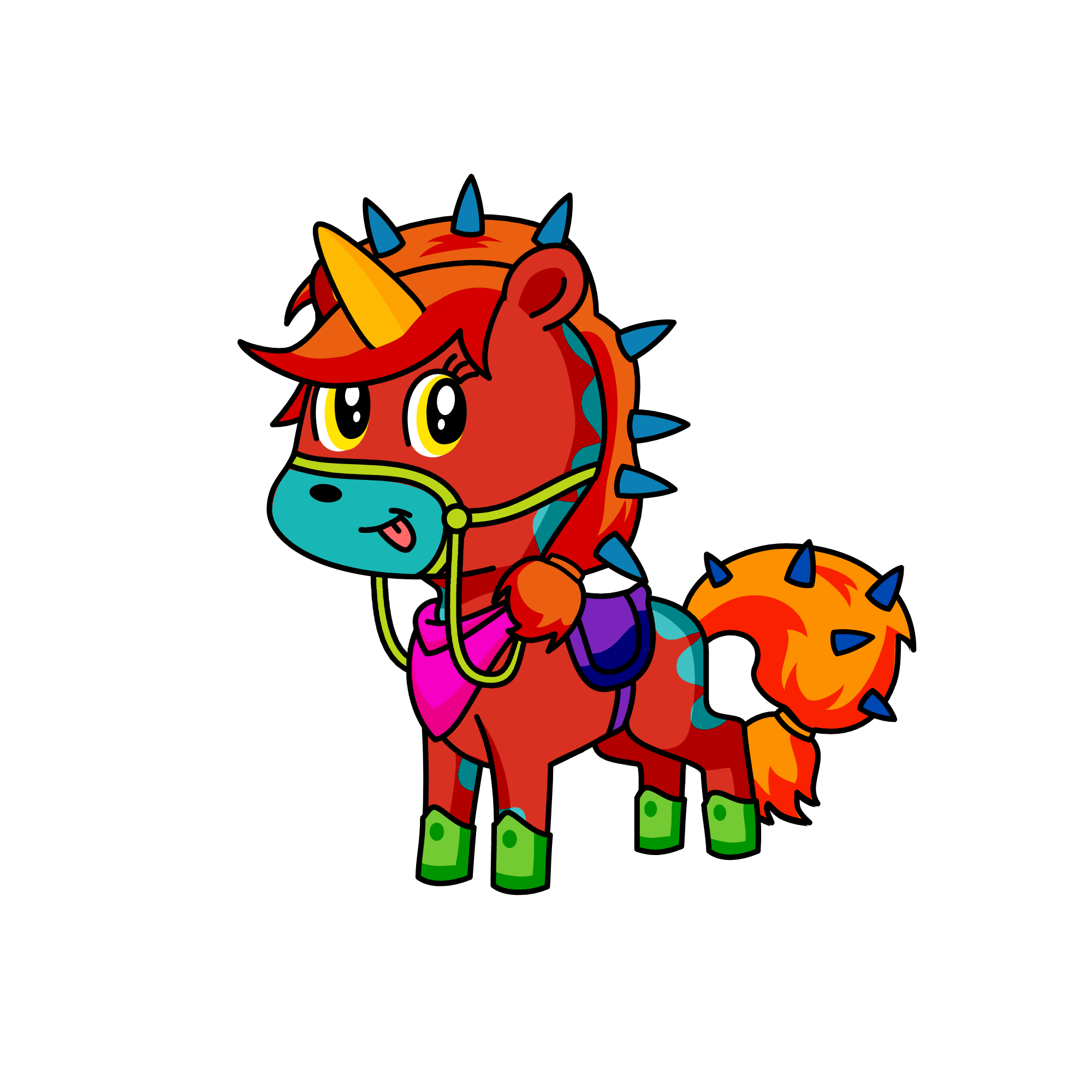 tehe, the unicorn