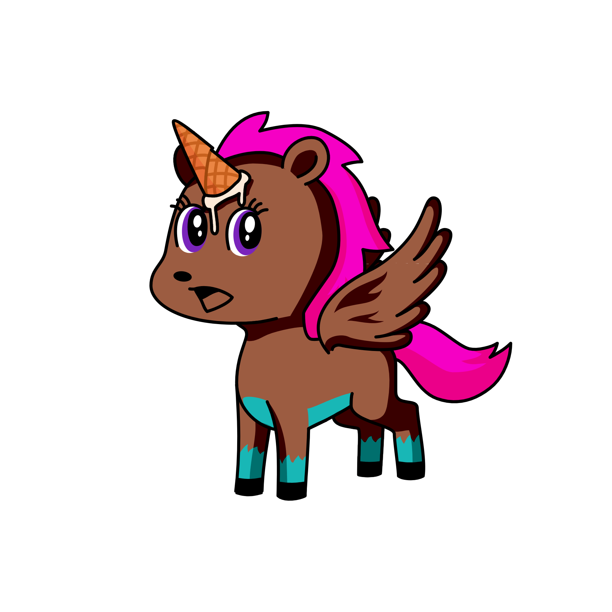 ice cream , the unicorn