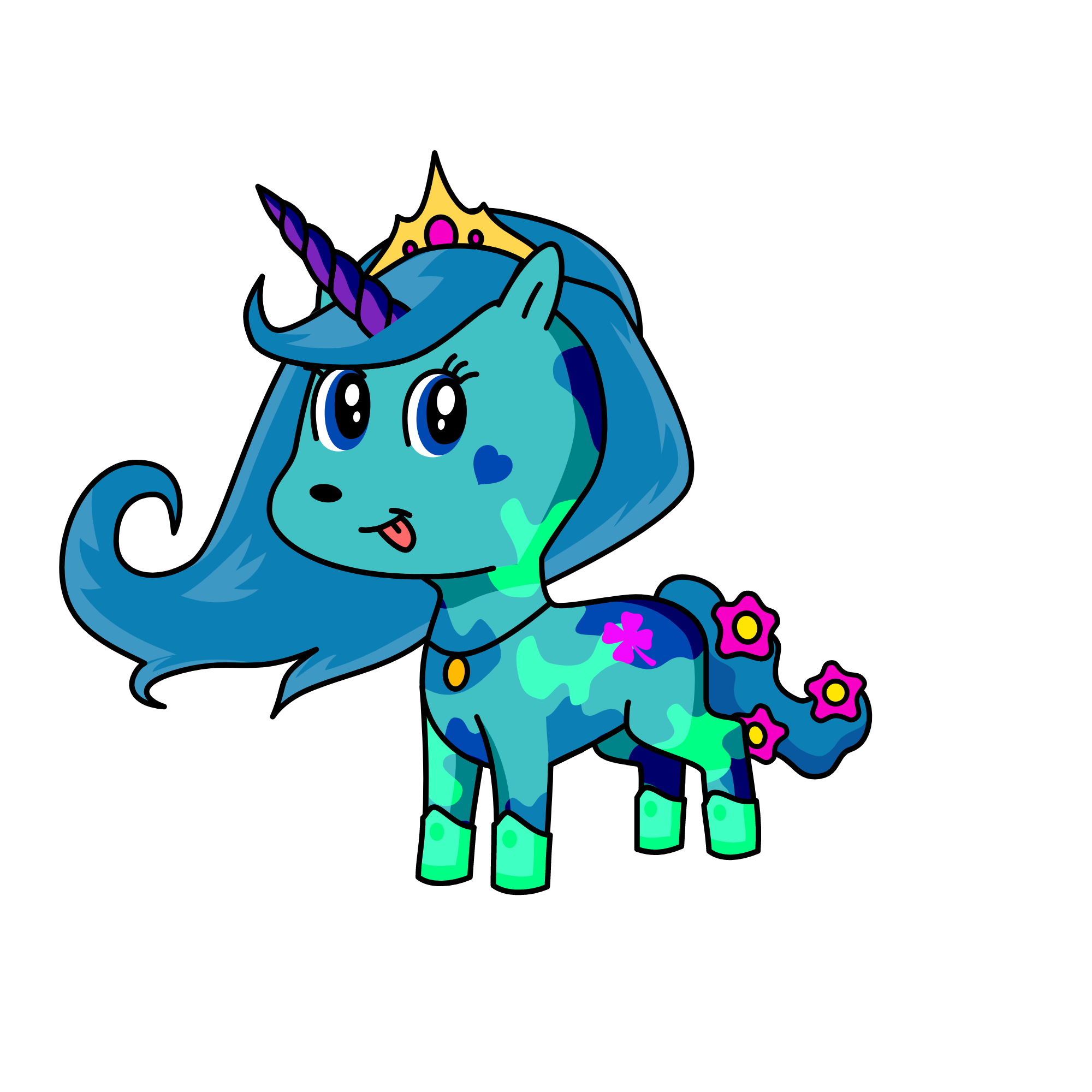 lucky, the unicorn