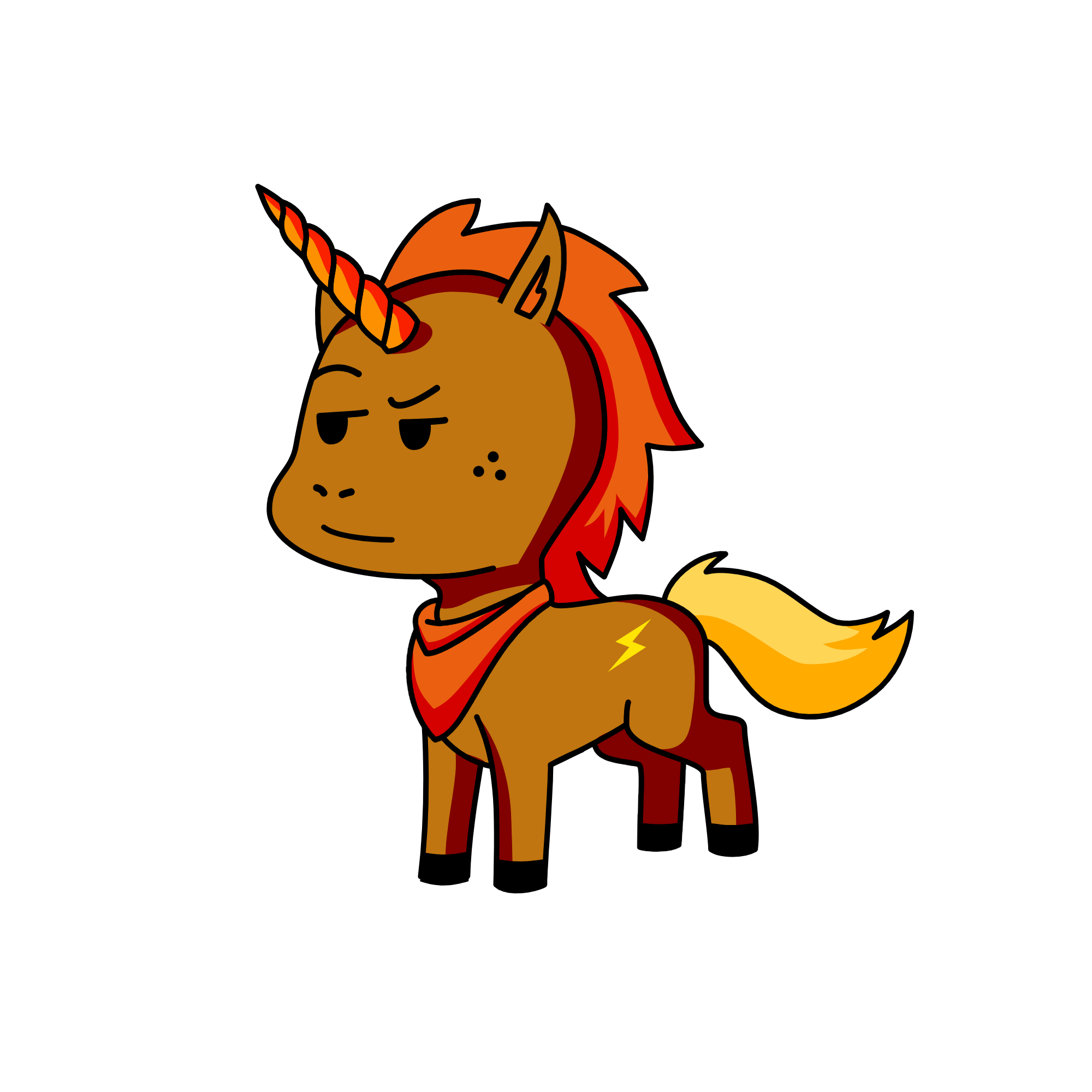 cowboy, the unicorn