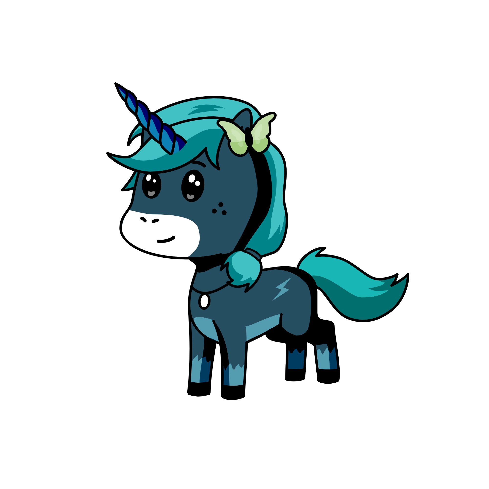 Luna, the unicorn