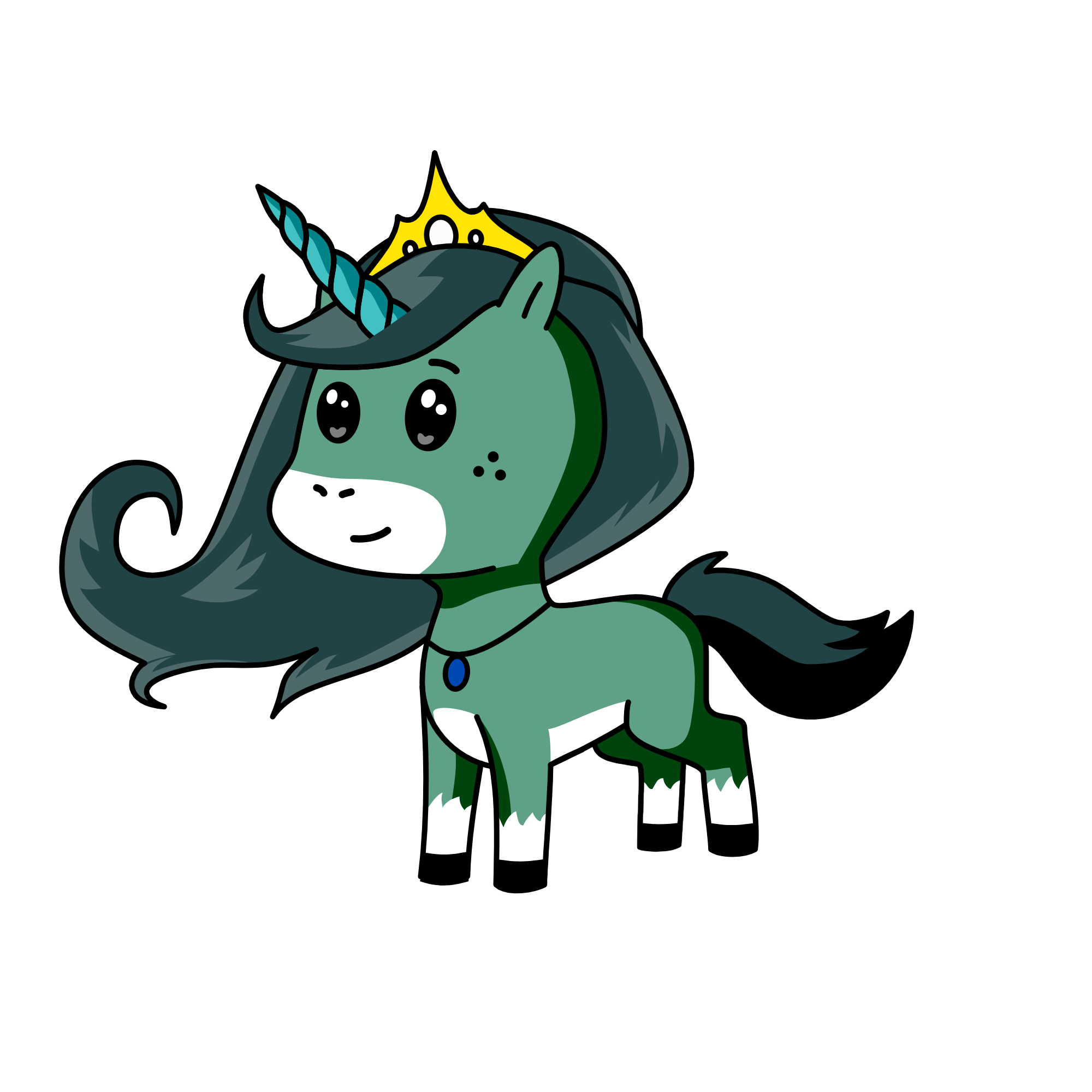 night, the unicorn