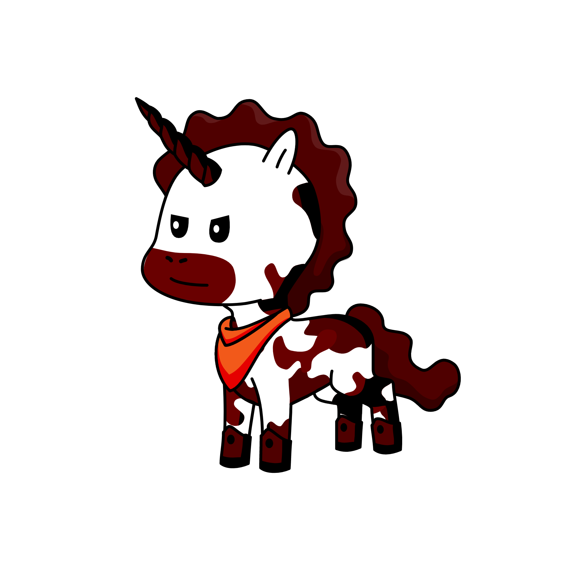 Cow, the unicorn