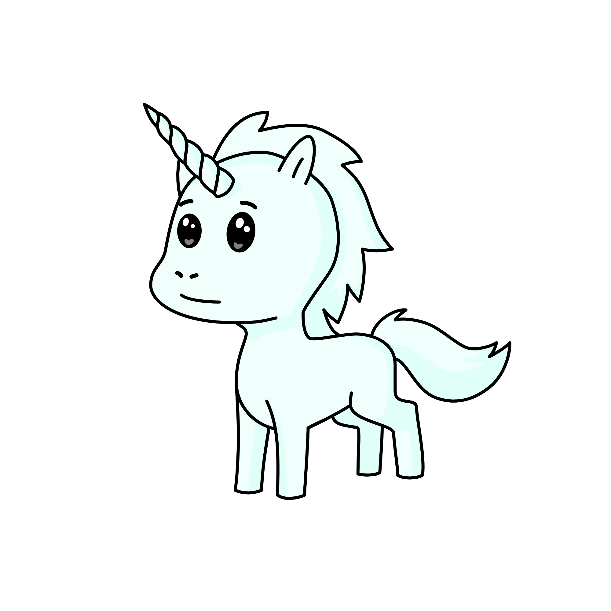 Lord Splendid Humility, the unicorn