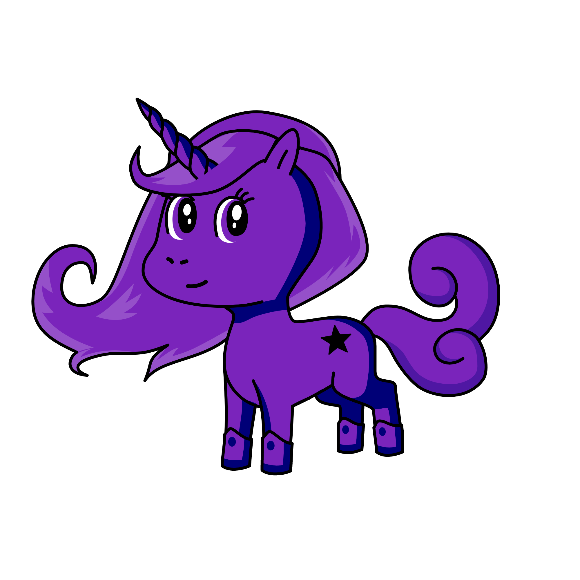 Mystica, the unicorn