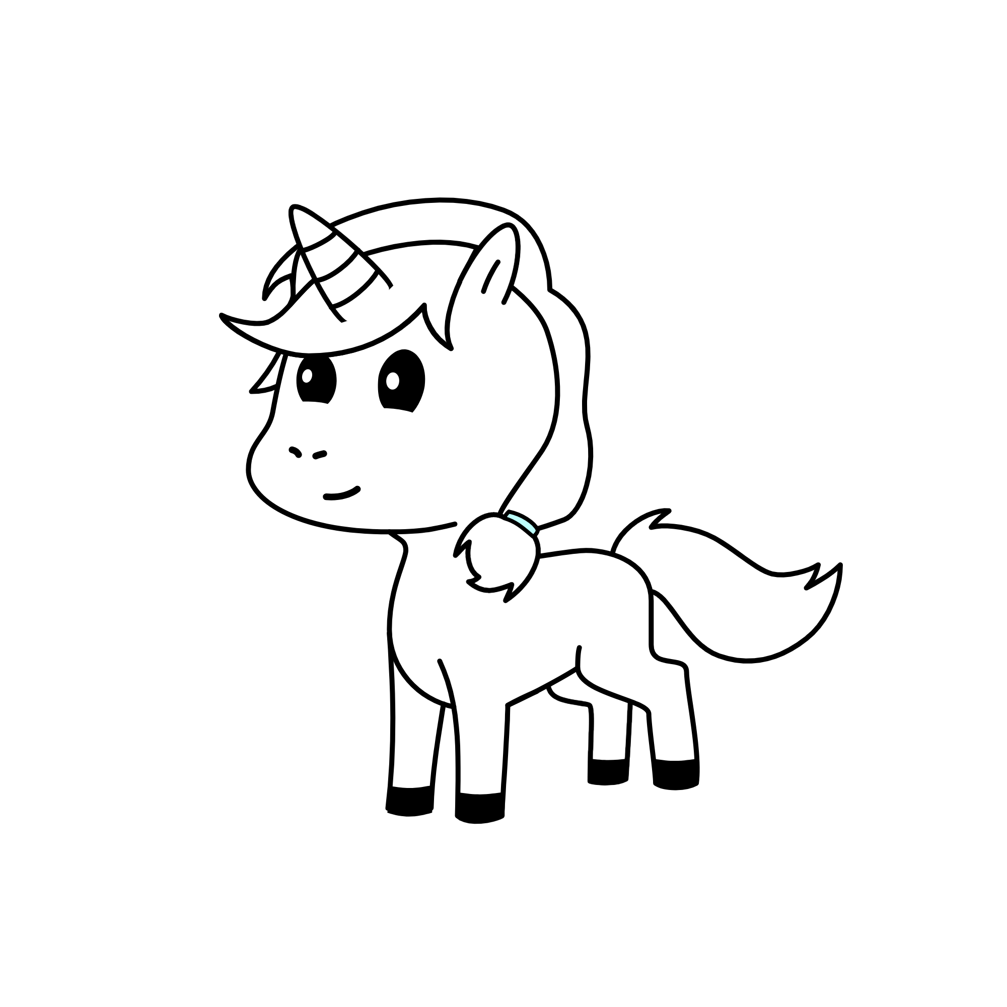 QWERTYUI, the unicorn
