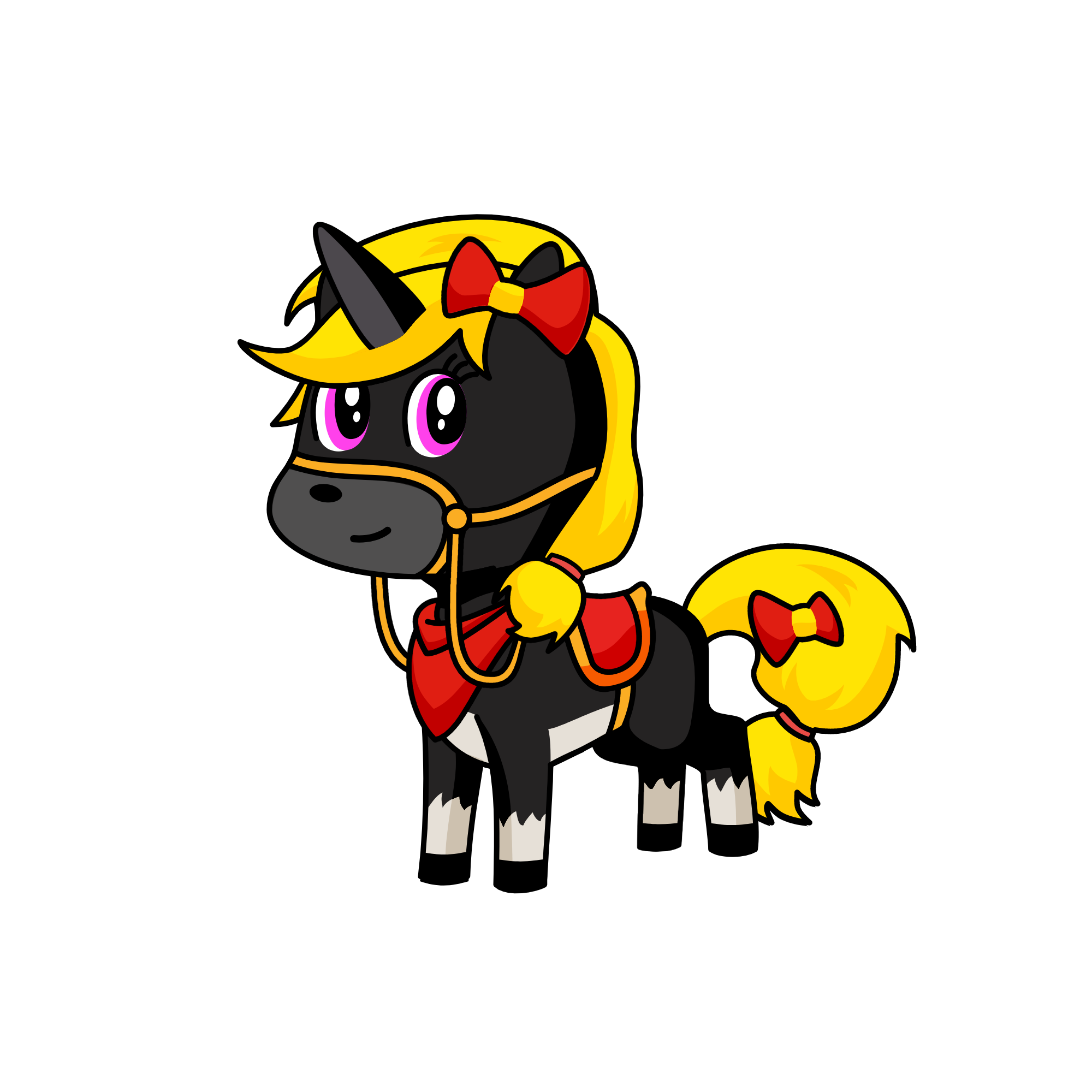 Yellowious, the unicorn