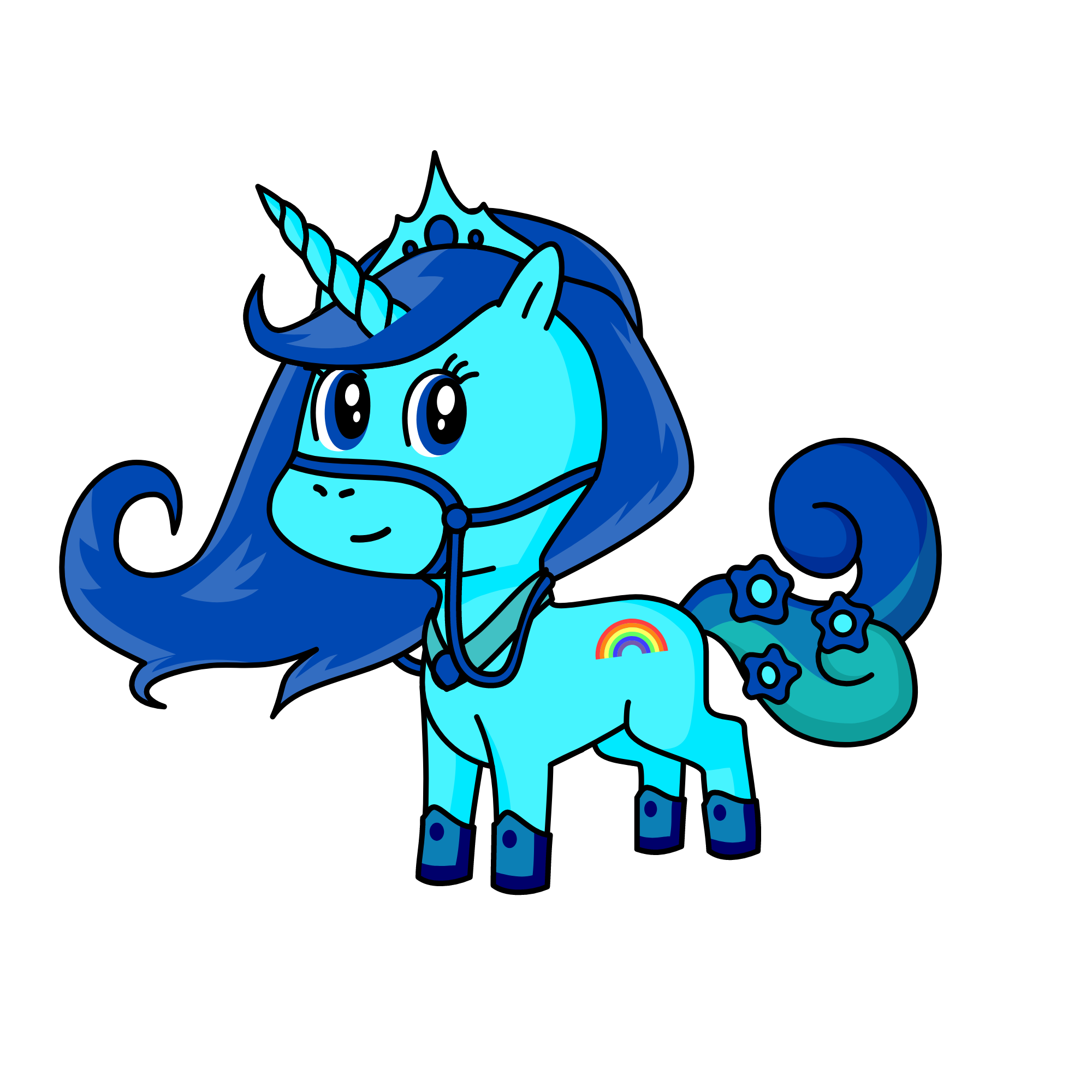 iced mlet, the unicorn