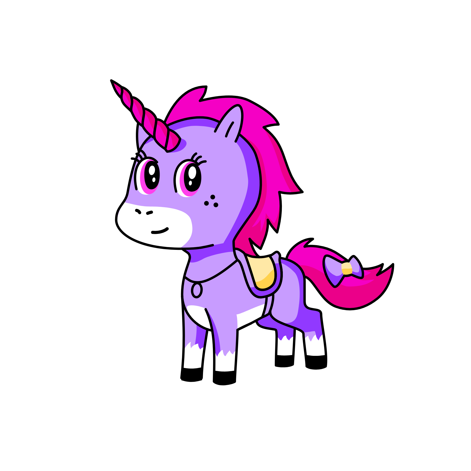 Sophia, the unicorn