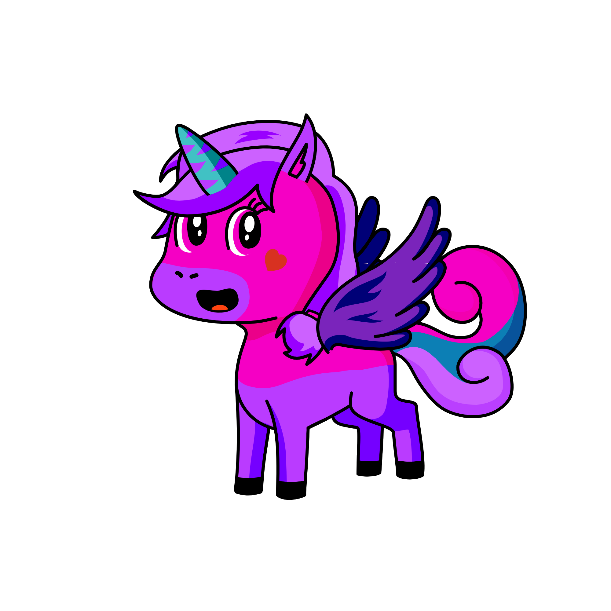 Pinkie Poplove Popcorn, the unicorn