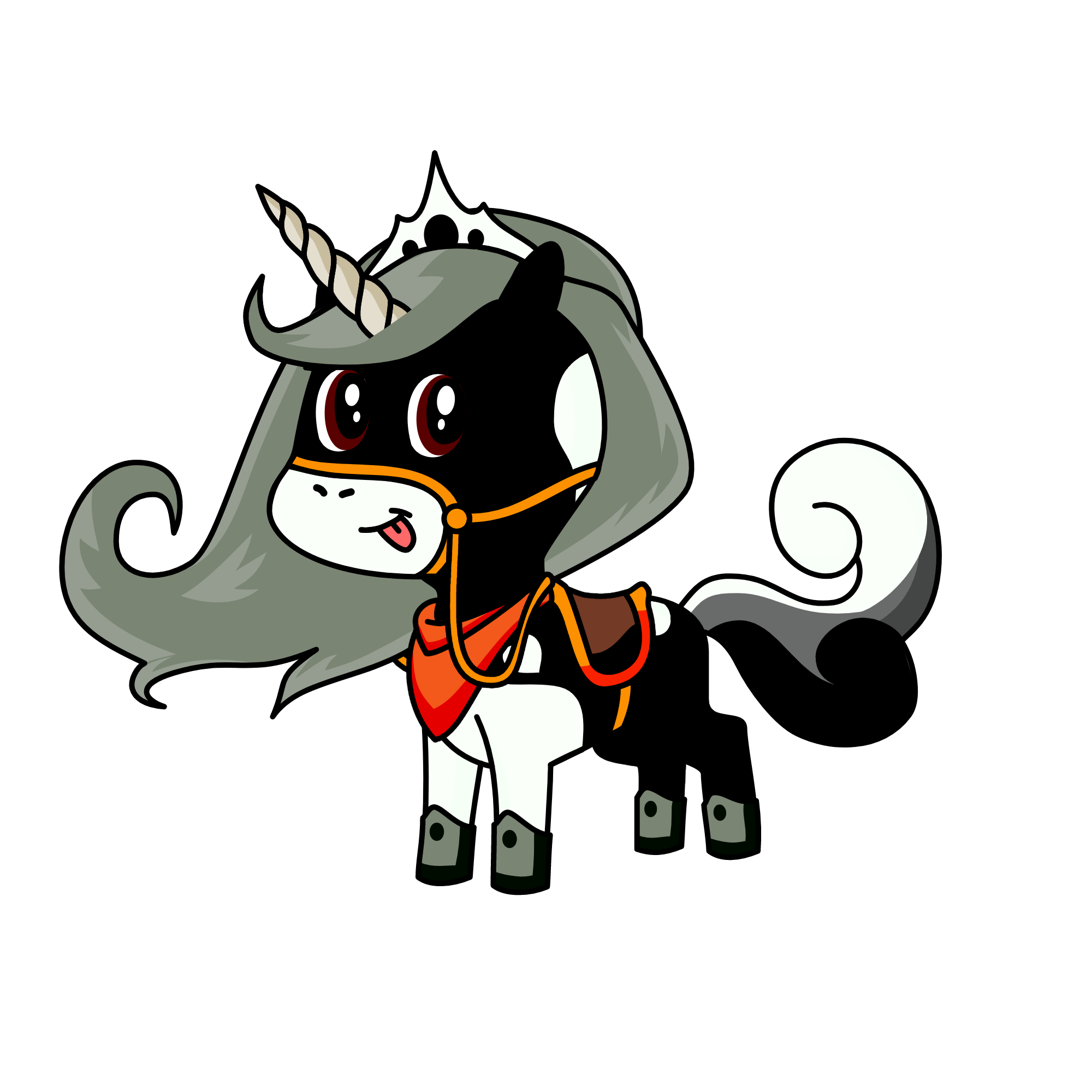 Midnight, the unicorn