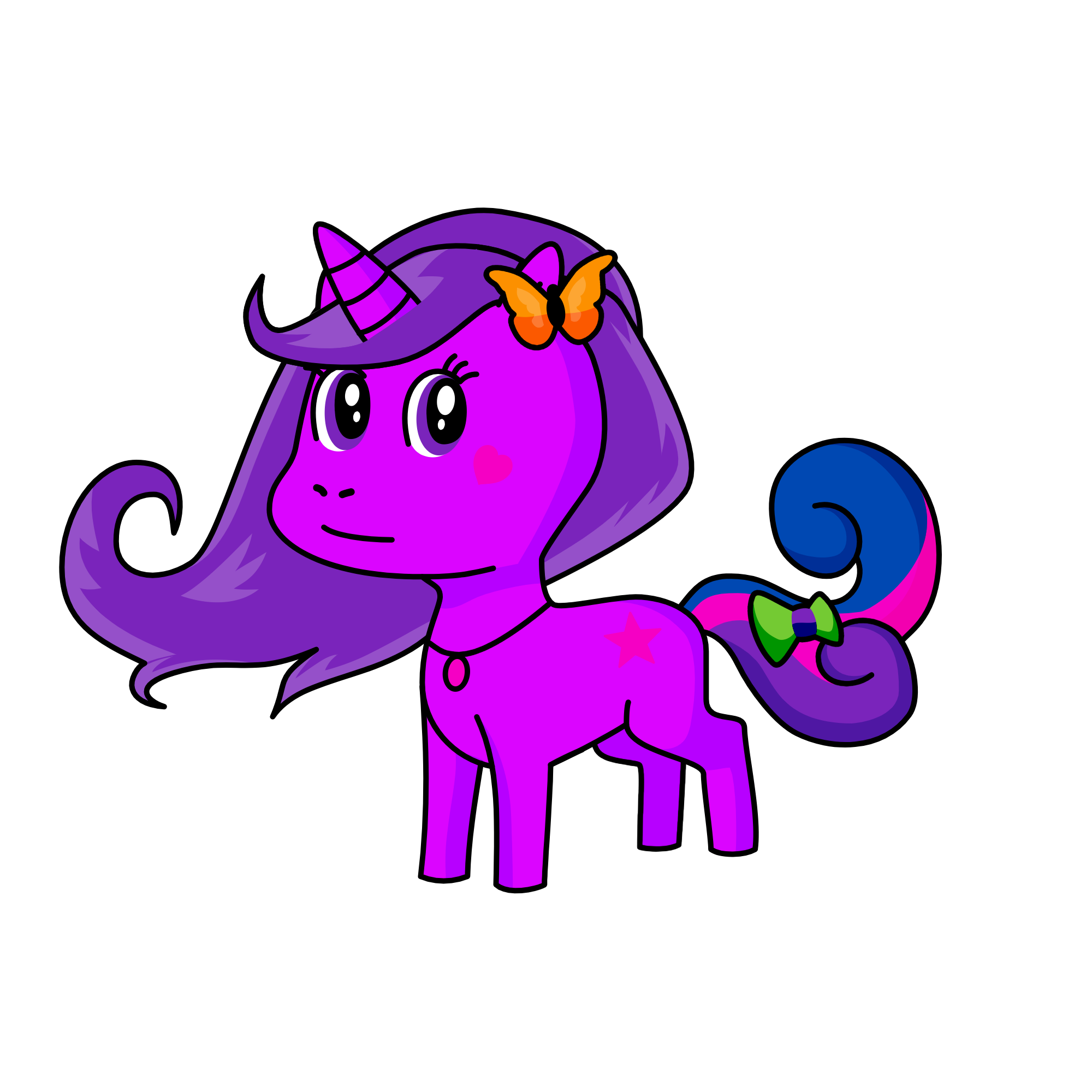 Twilight Sparkle, the unicorn