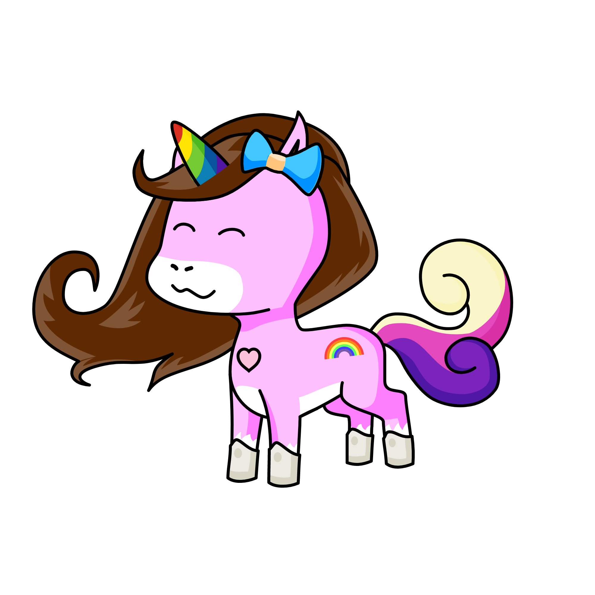 rainbowcorn, the unicorn