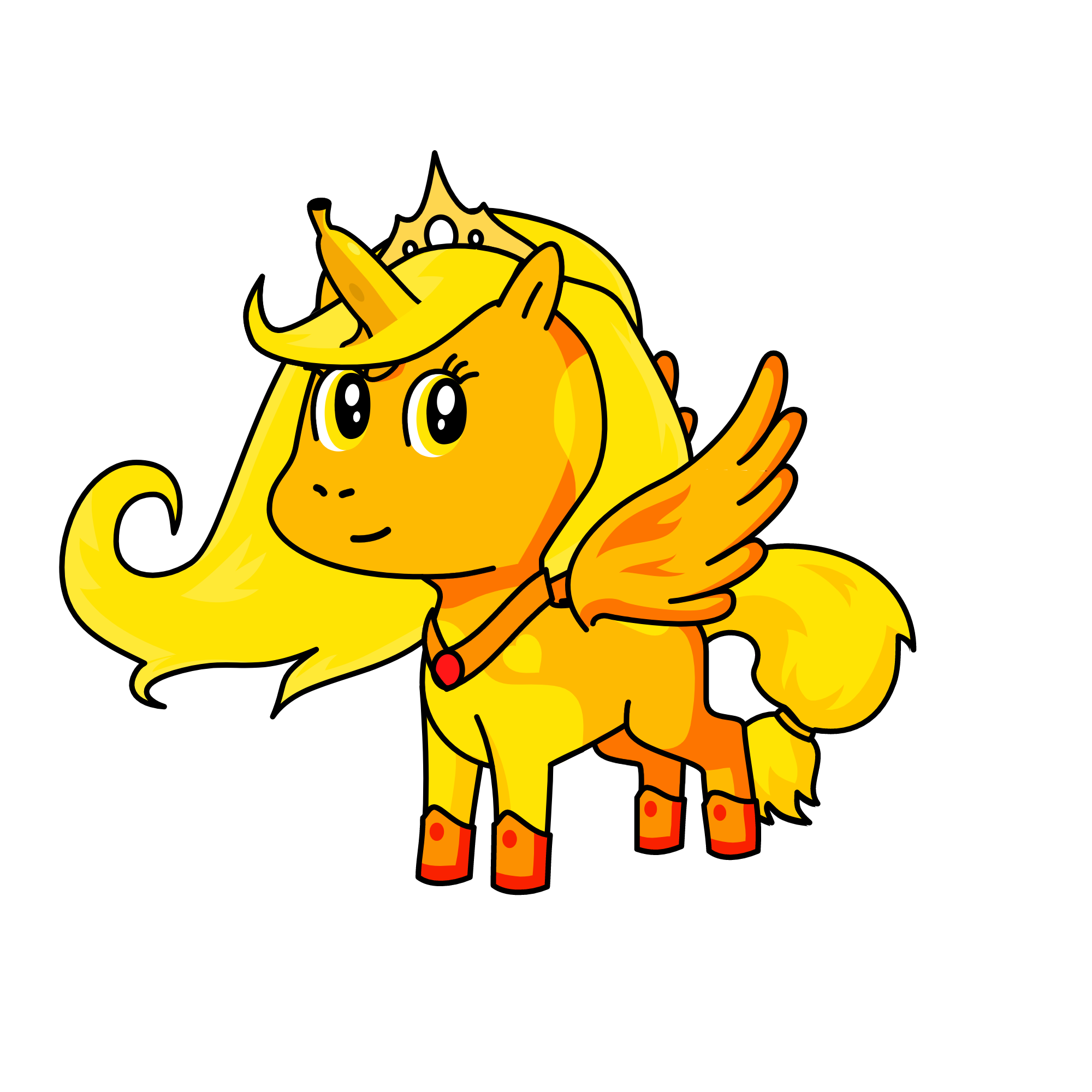 Princess Banany, the unicorn