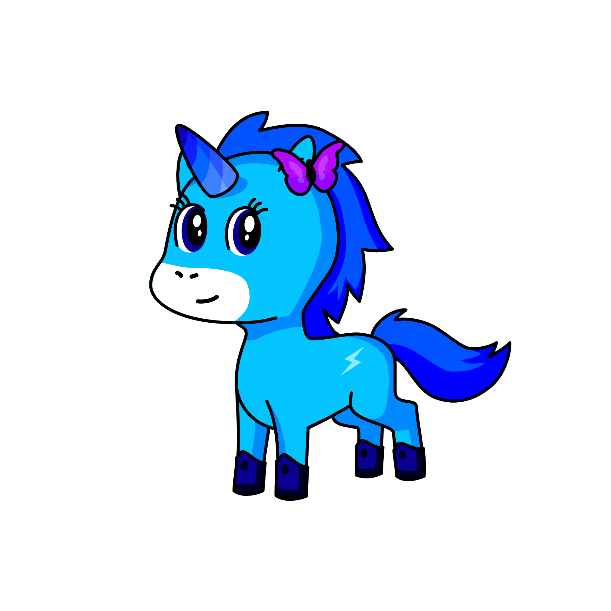 Snowy, the unicorn