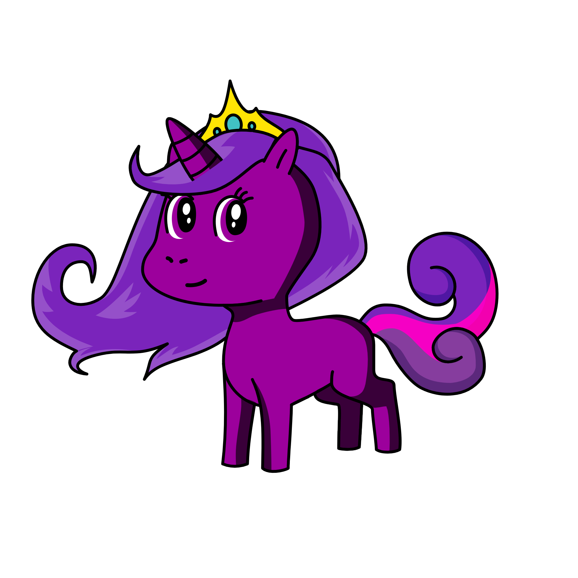 Twilight sparkle, the unicorn