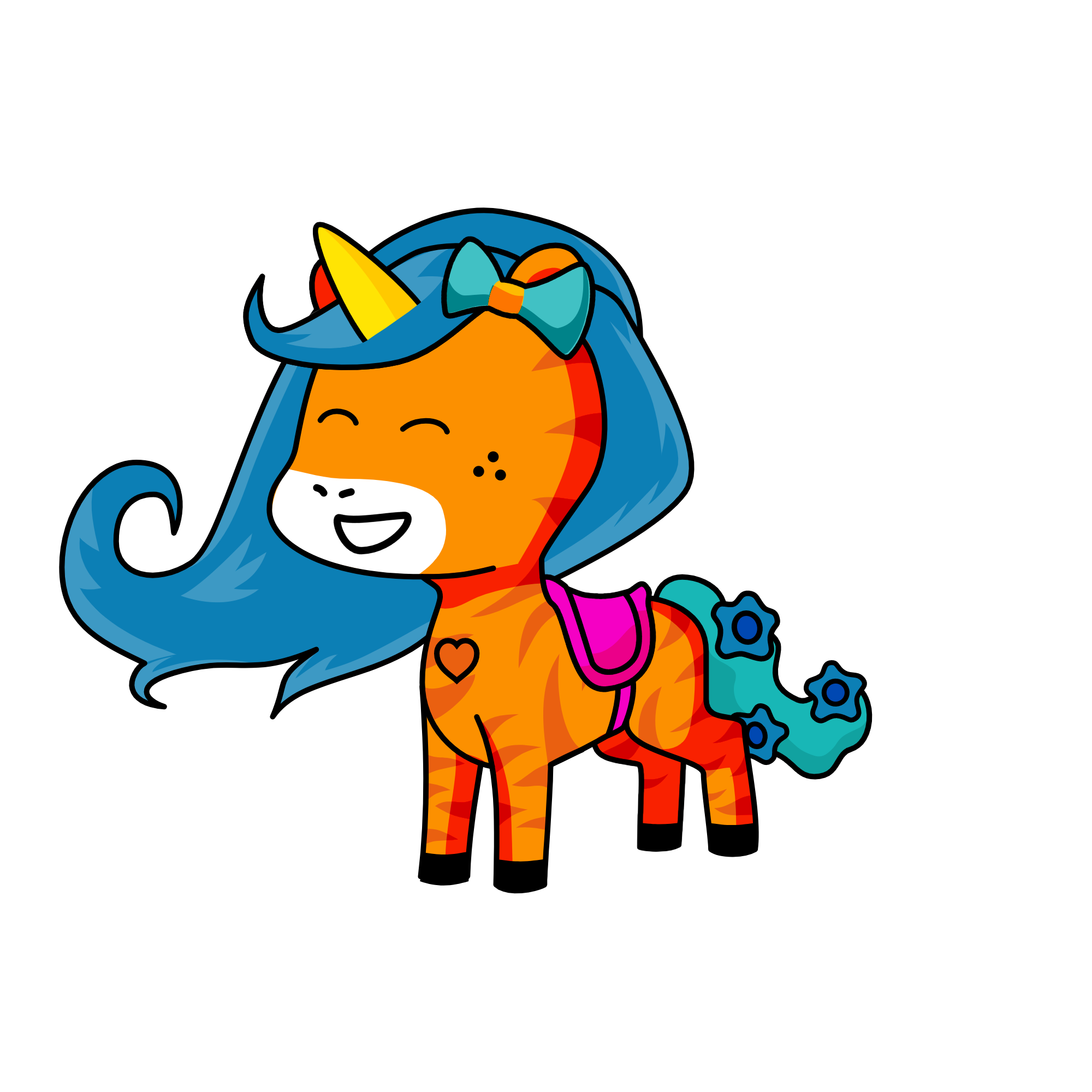saha, the unicorn