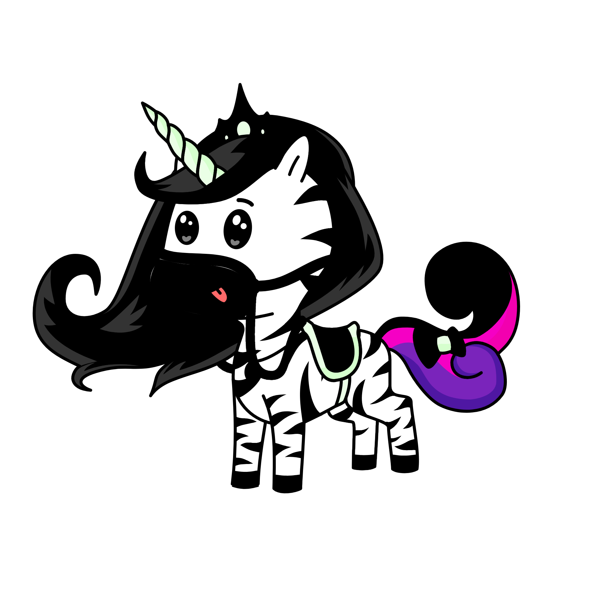 Midnight, the unicorn