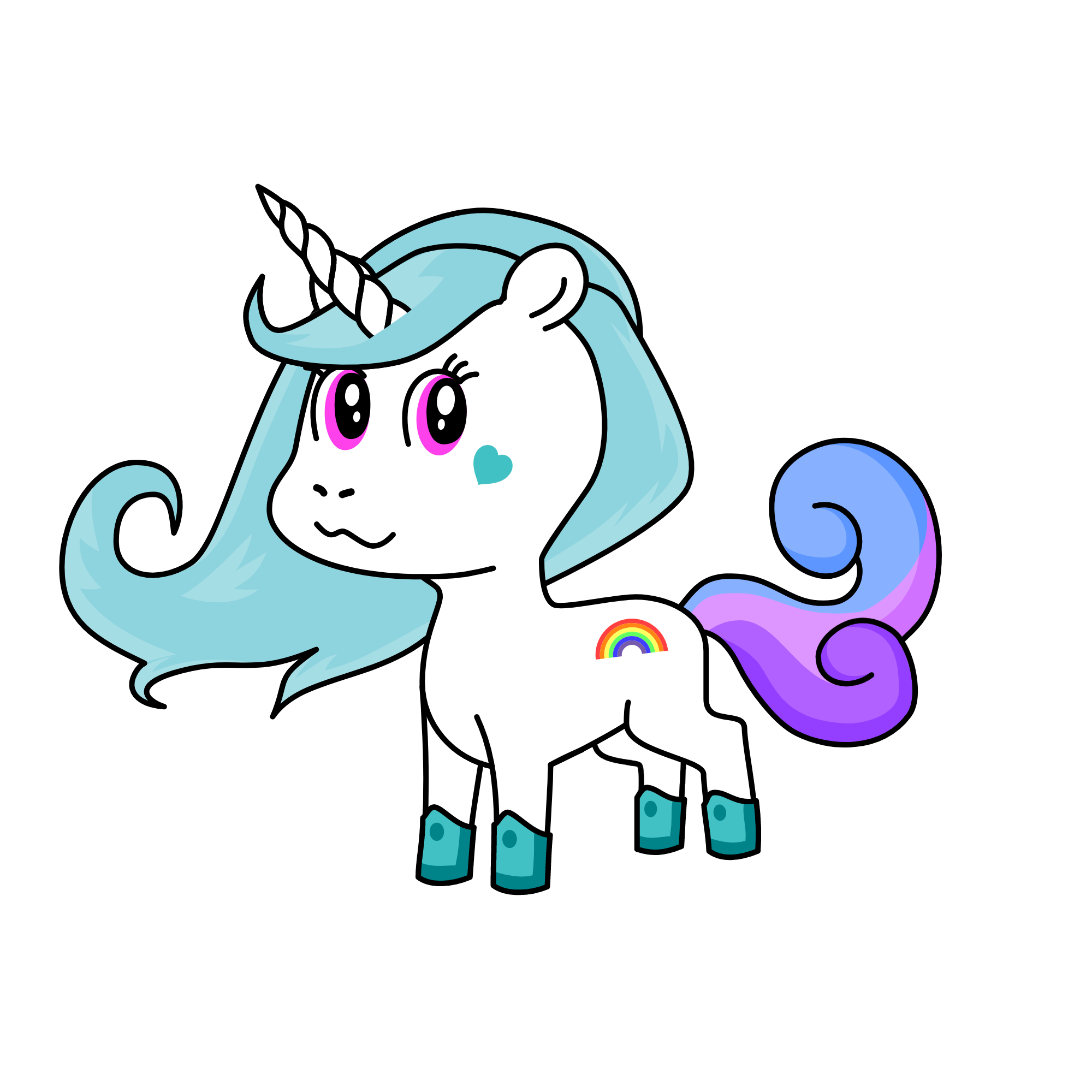 My Dream Unicorn (Pastella), the unicorn