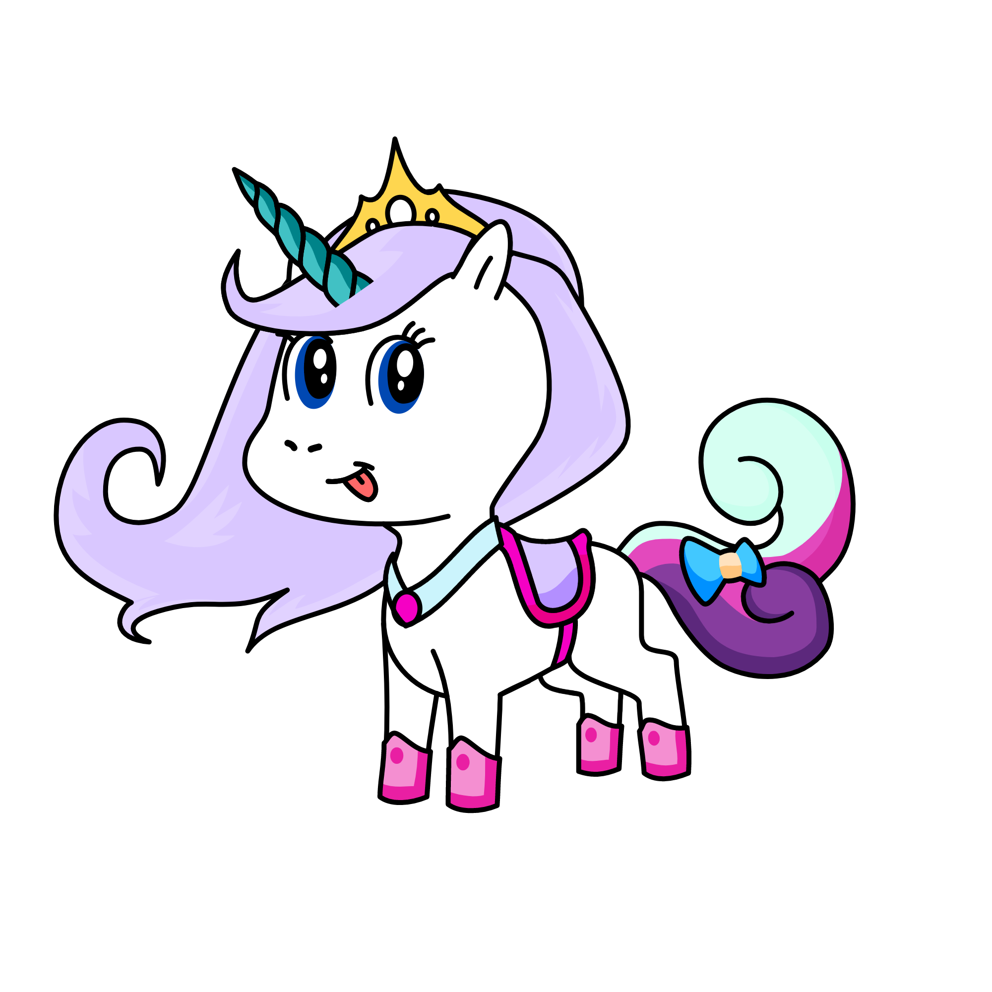 glitter, the unicorn