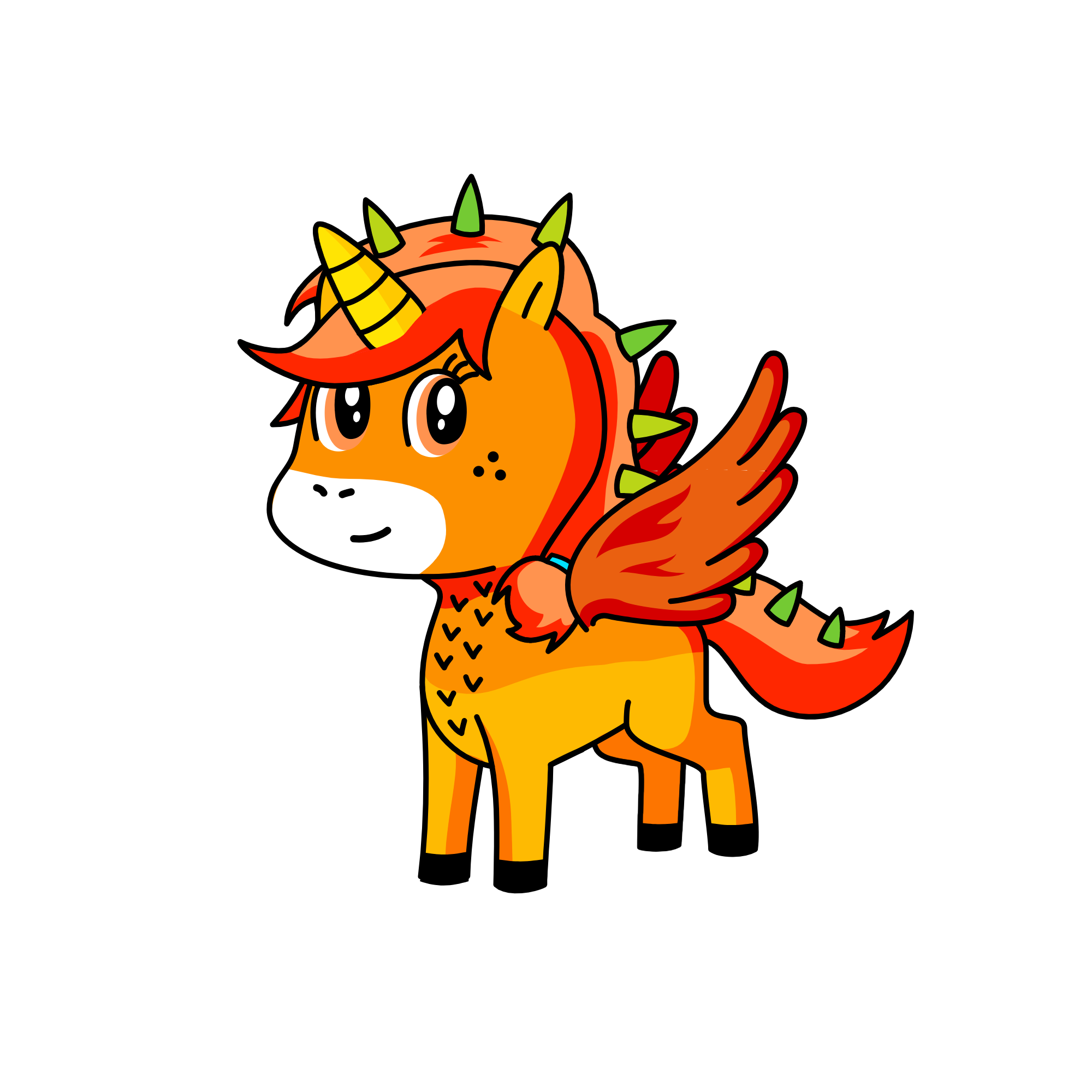 Desert, the unicorn