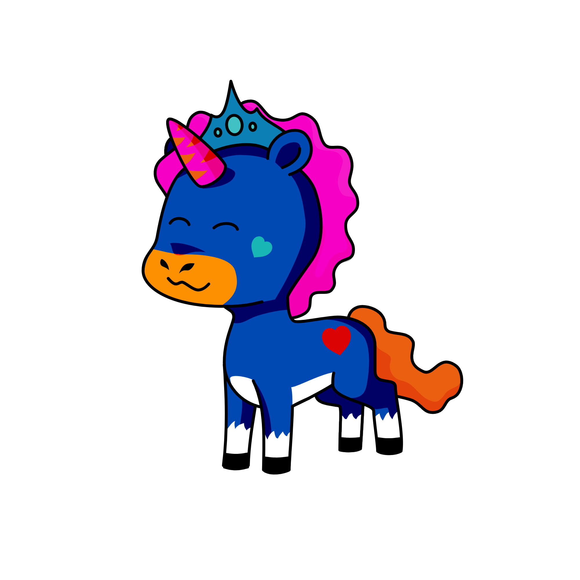 kawaii boi, the unicorn