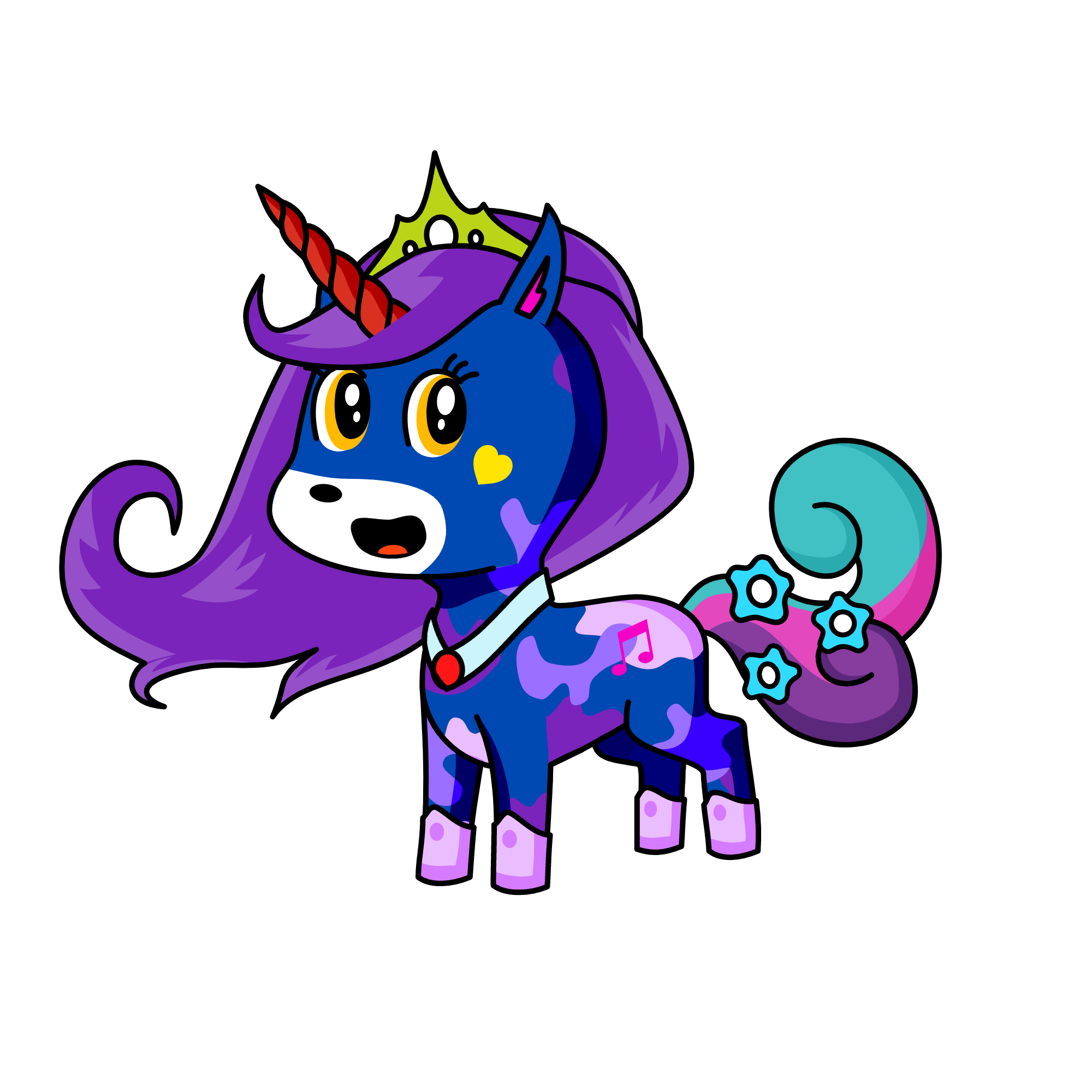 luna , the unicorn