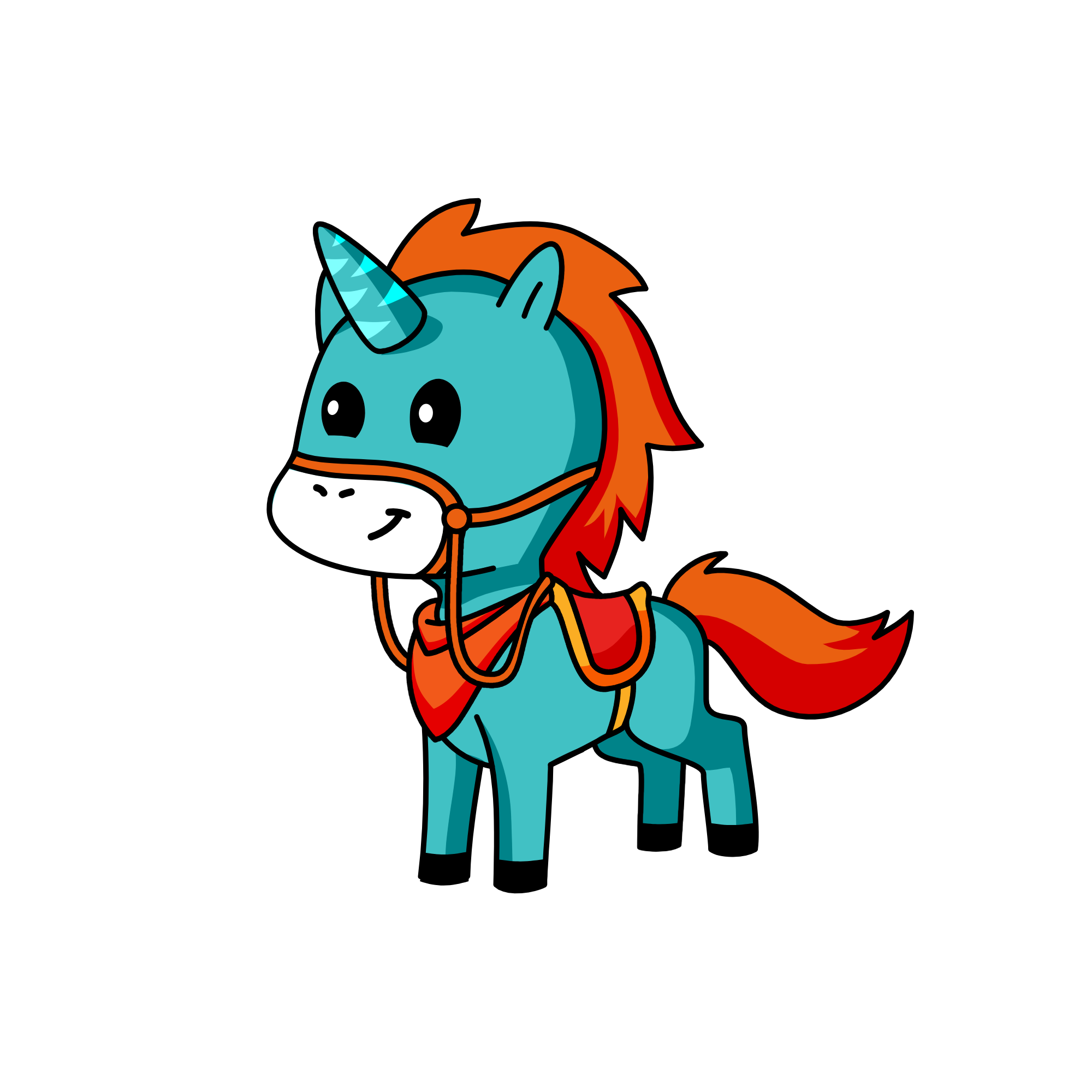 cowboy, the unicorn