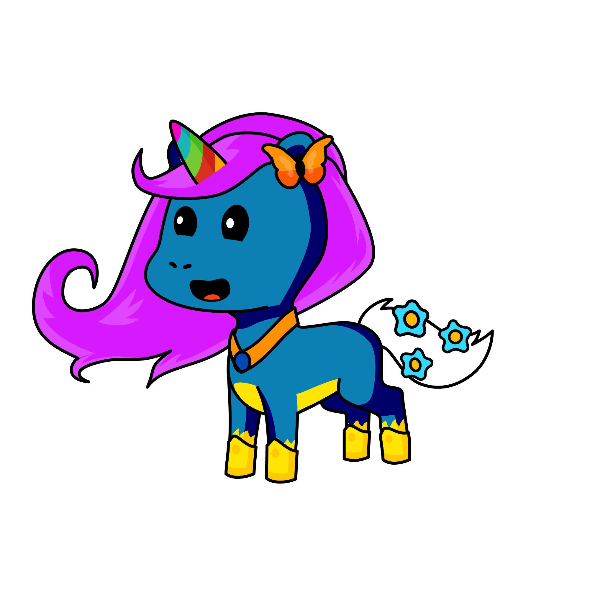Luna, the unicorn
