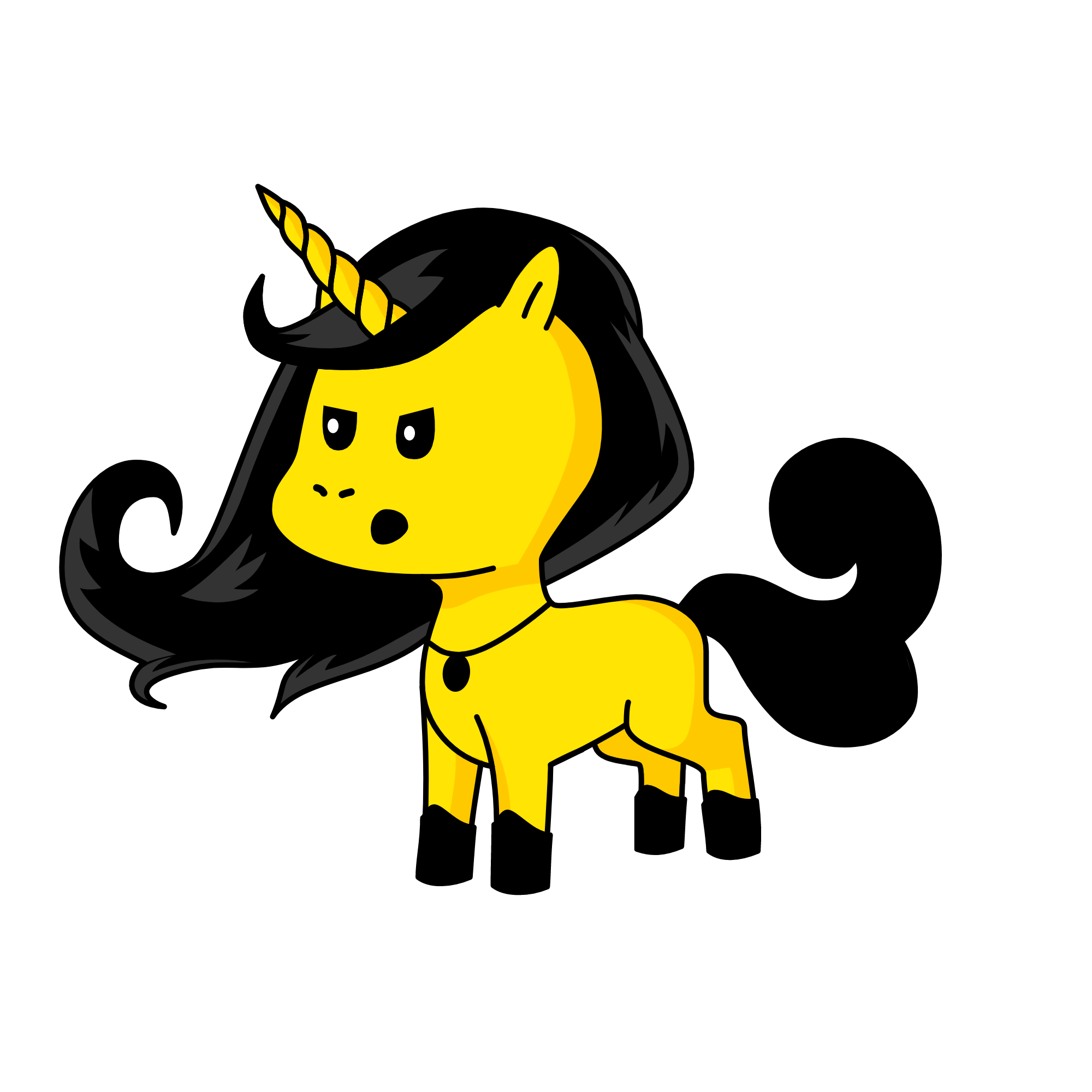black opal, the unicorn