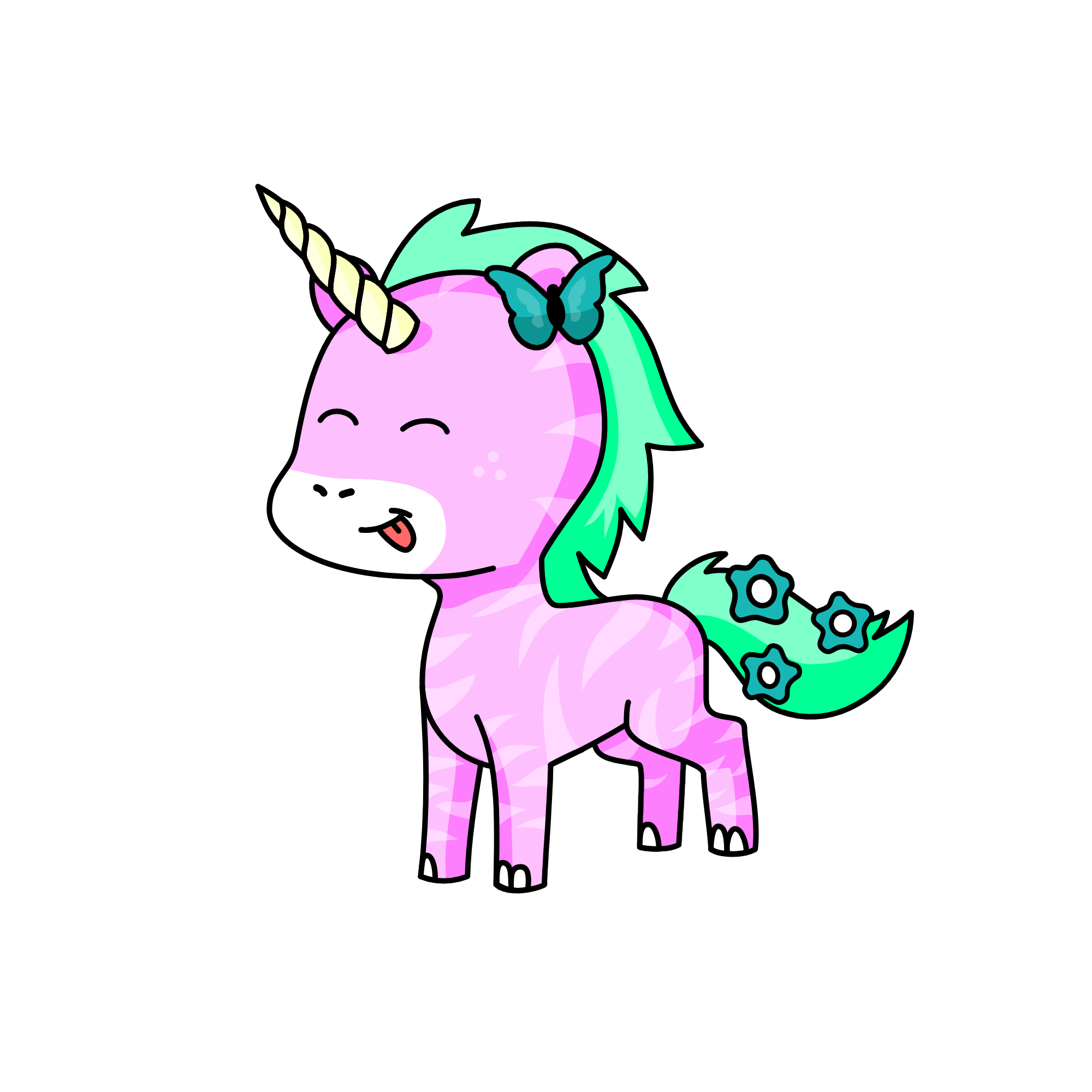 Flaafy, the unicorn
