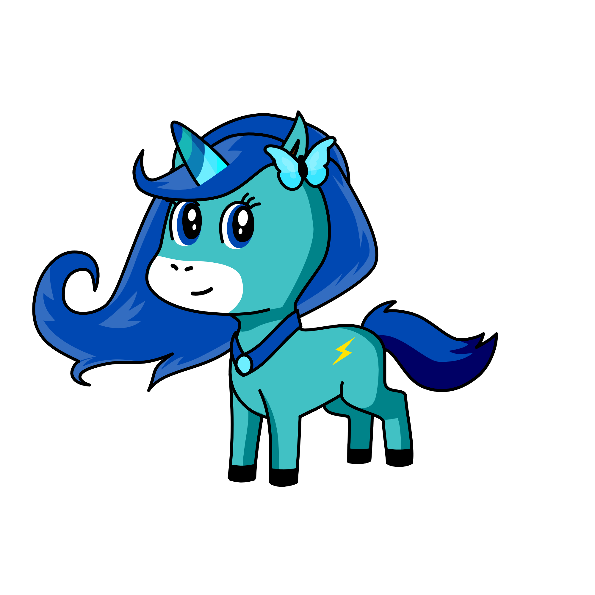 snow, the unicorn