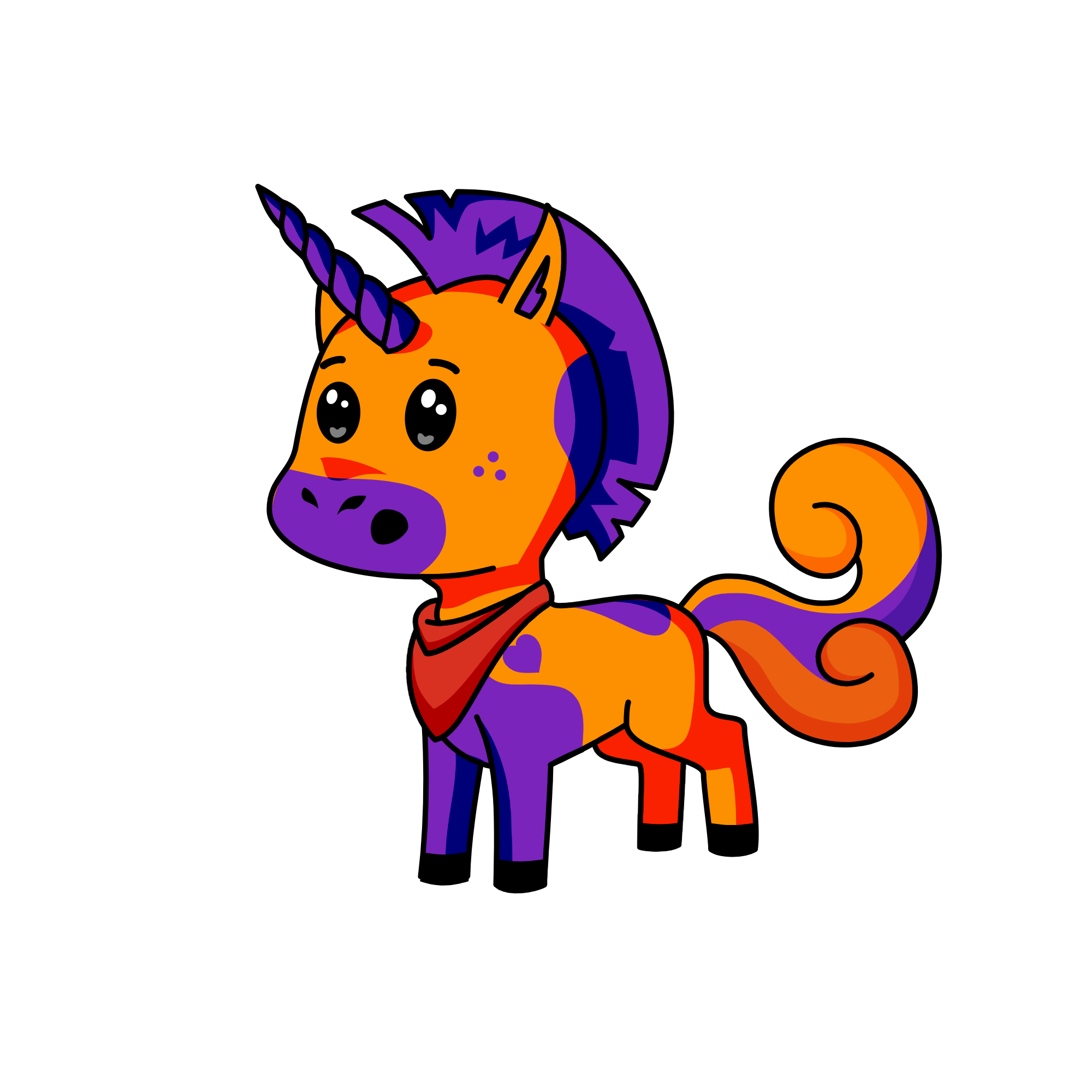 pee, the unicorn