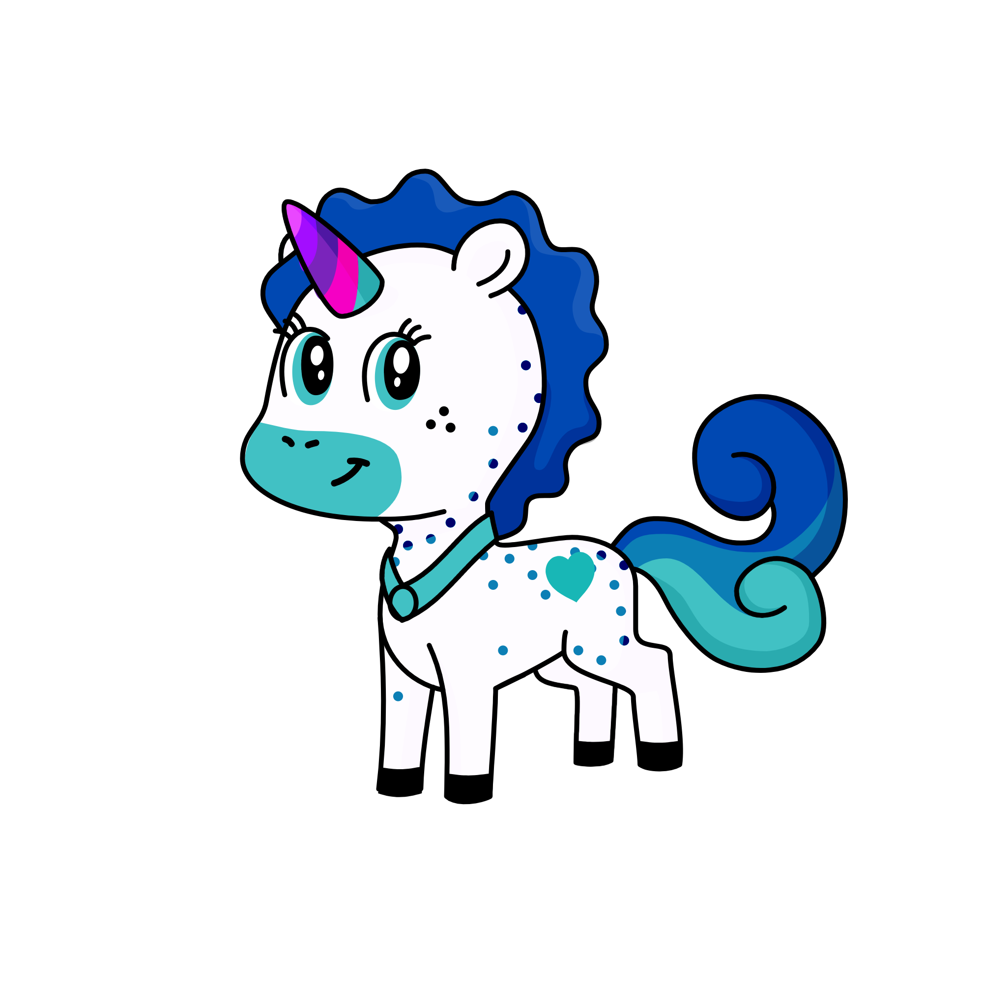 snow, the unicorn