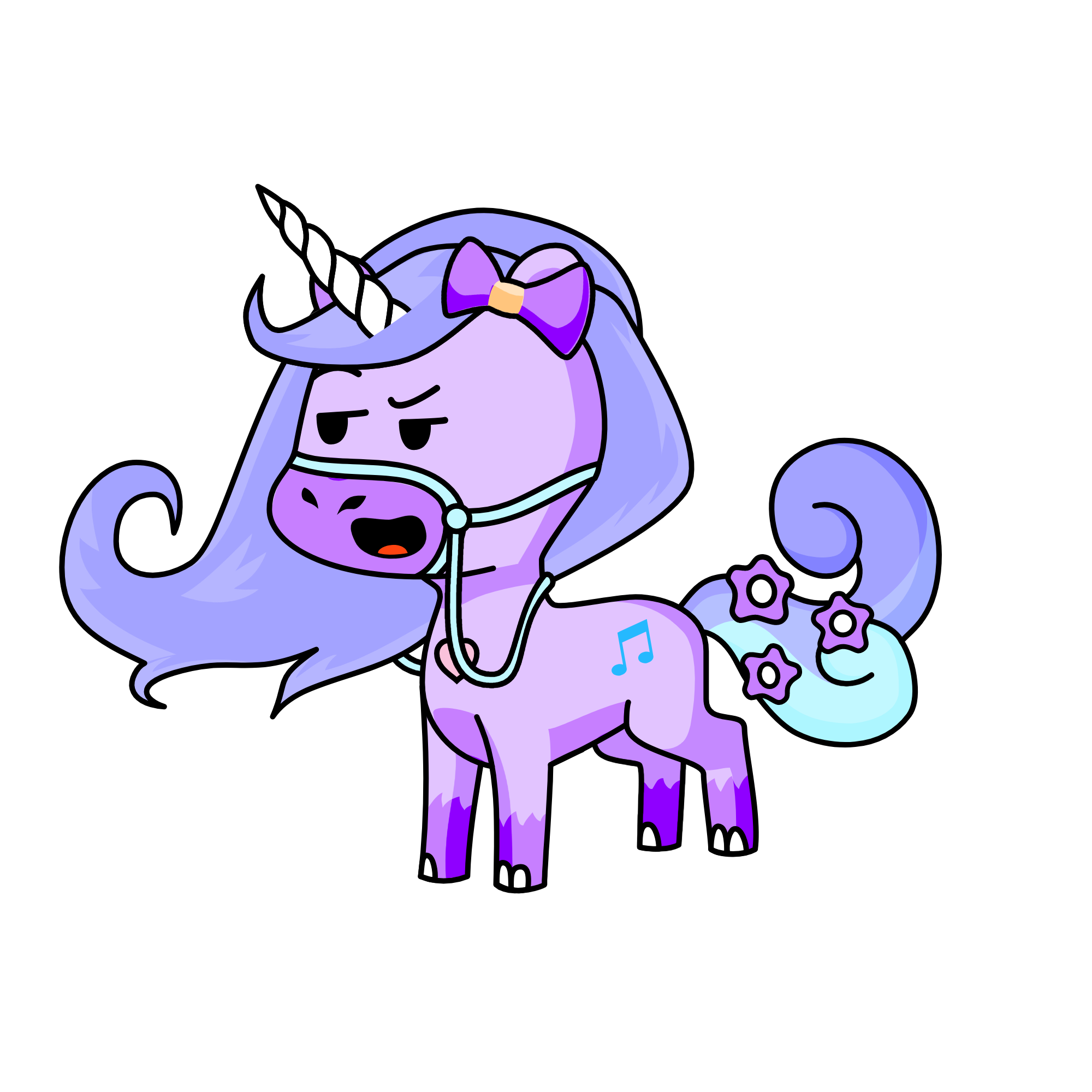 random, the unicorn
