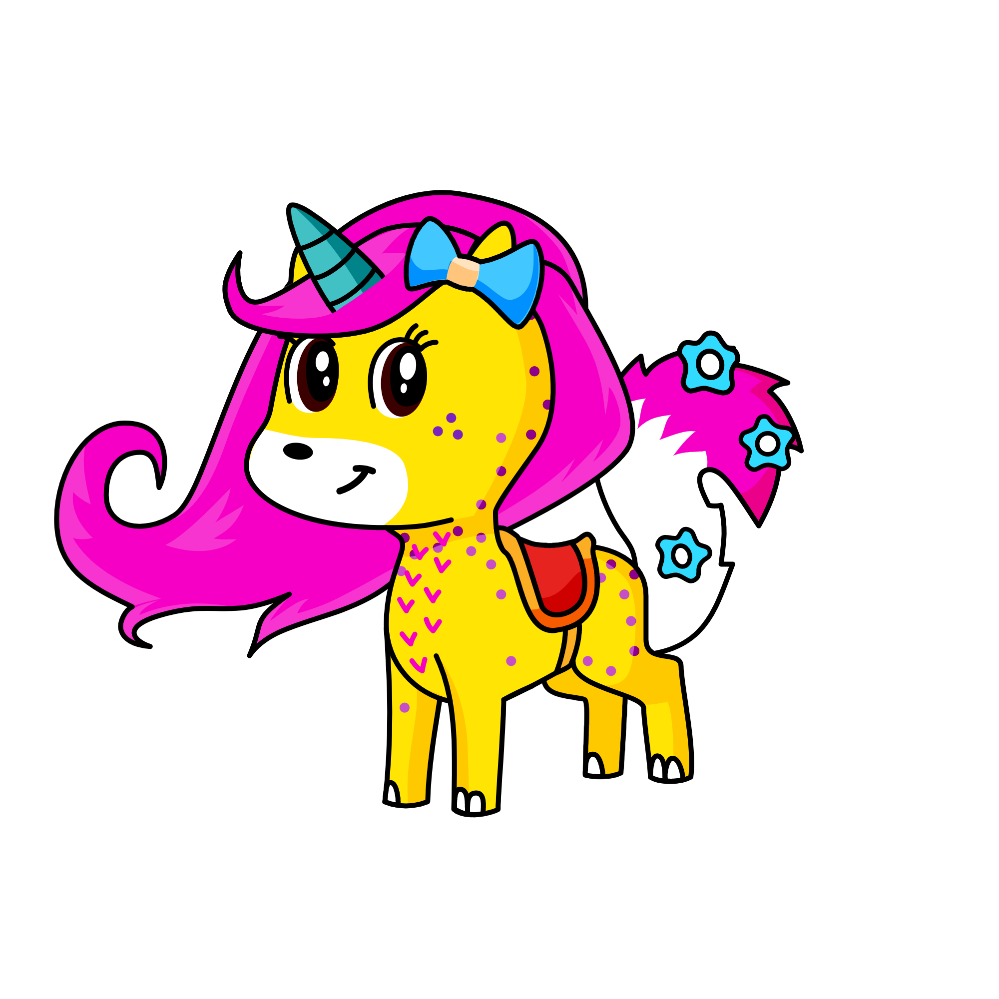 Pretty, the unicorn