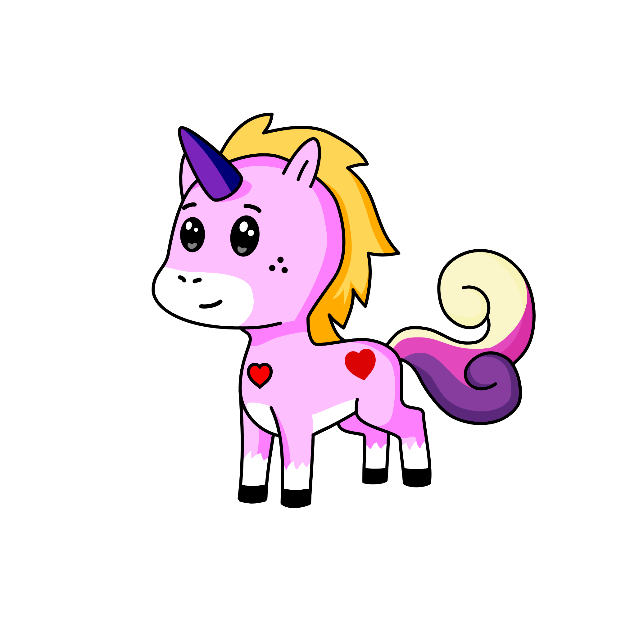 Pancy, the unicorn